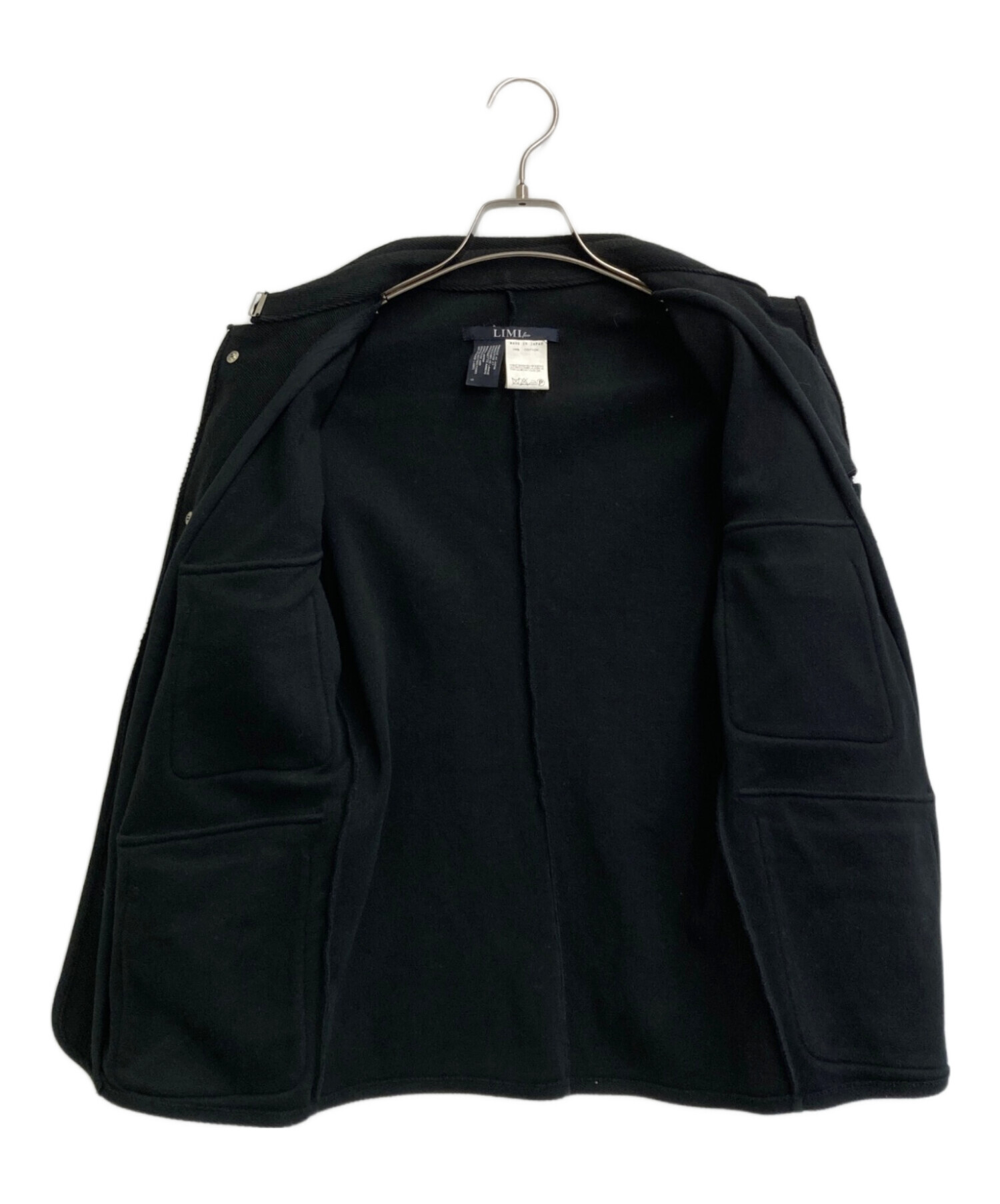 中古・古着通販】LIMI feu (リミフゥ) ショートコート ブラック サイズ