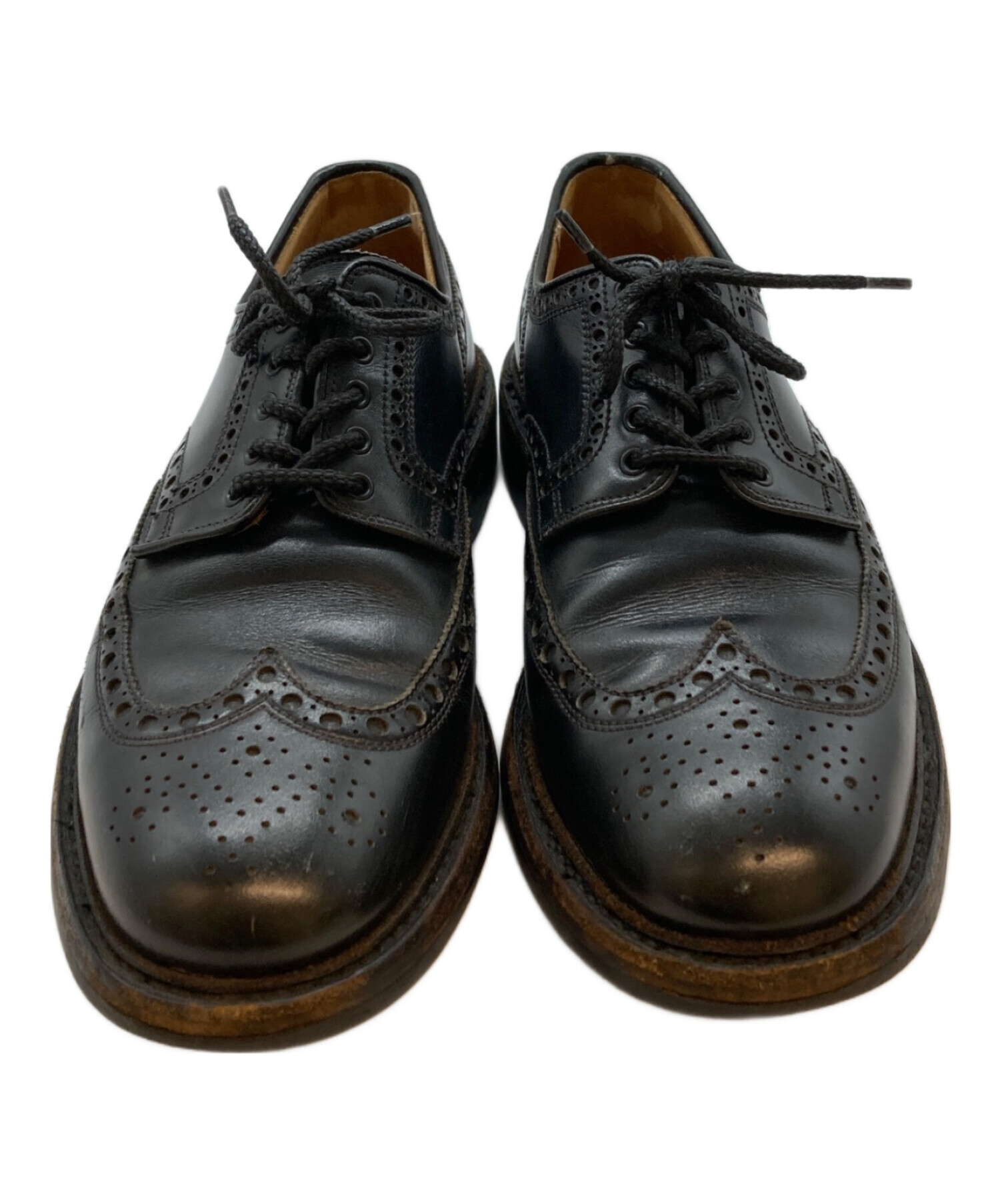 Crockett & Jones BANGOR スエード ウィングチップ7.5E 中古・古着通販】Crockett & Jones (クロケット＆ジョーンズ) BANGOR