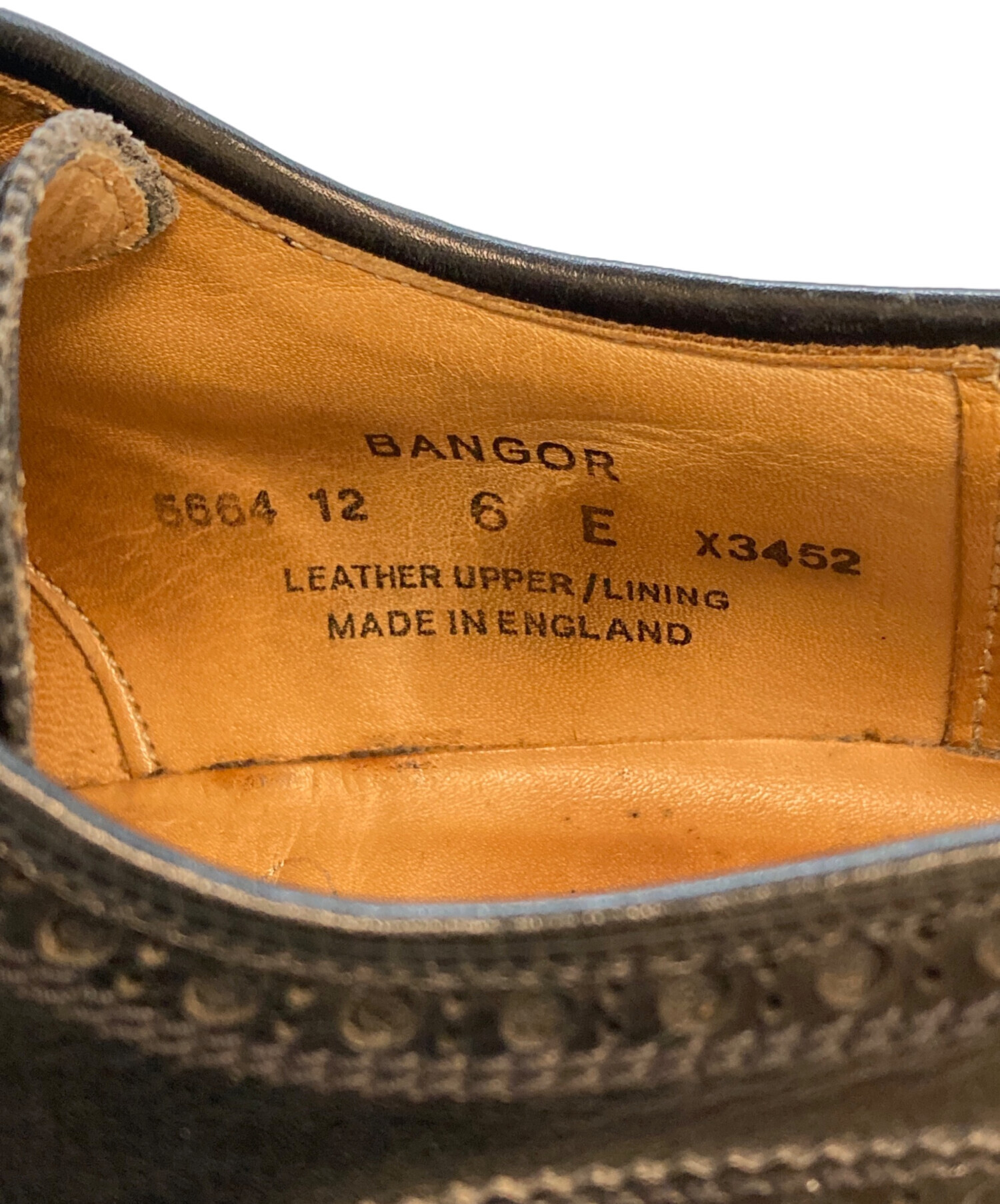 Crockett & Jones BANGOR スエード ウィングチップ7.5E 中古・古着通販】Crockett & Jones (クロケット＆ジョーンズ) BANGOR