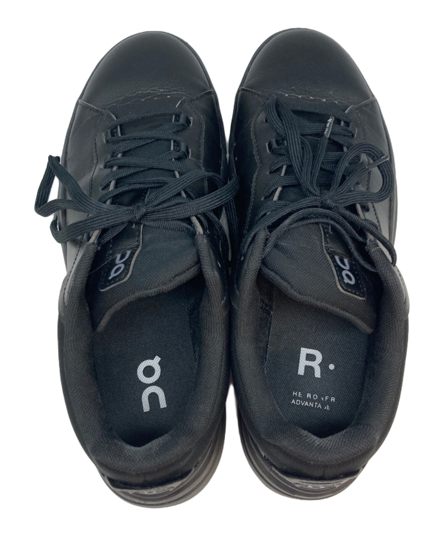 ワ*ン様 【中古美品26cm】on roger advantage 黒 オールブ 中古・古着通販】On (オン) THE ROGER Advantage ブラック サイズ:SIZE