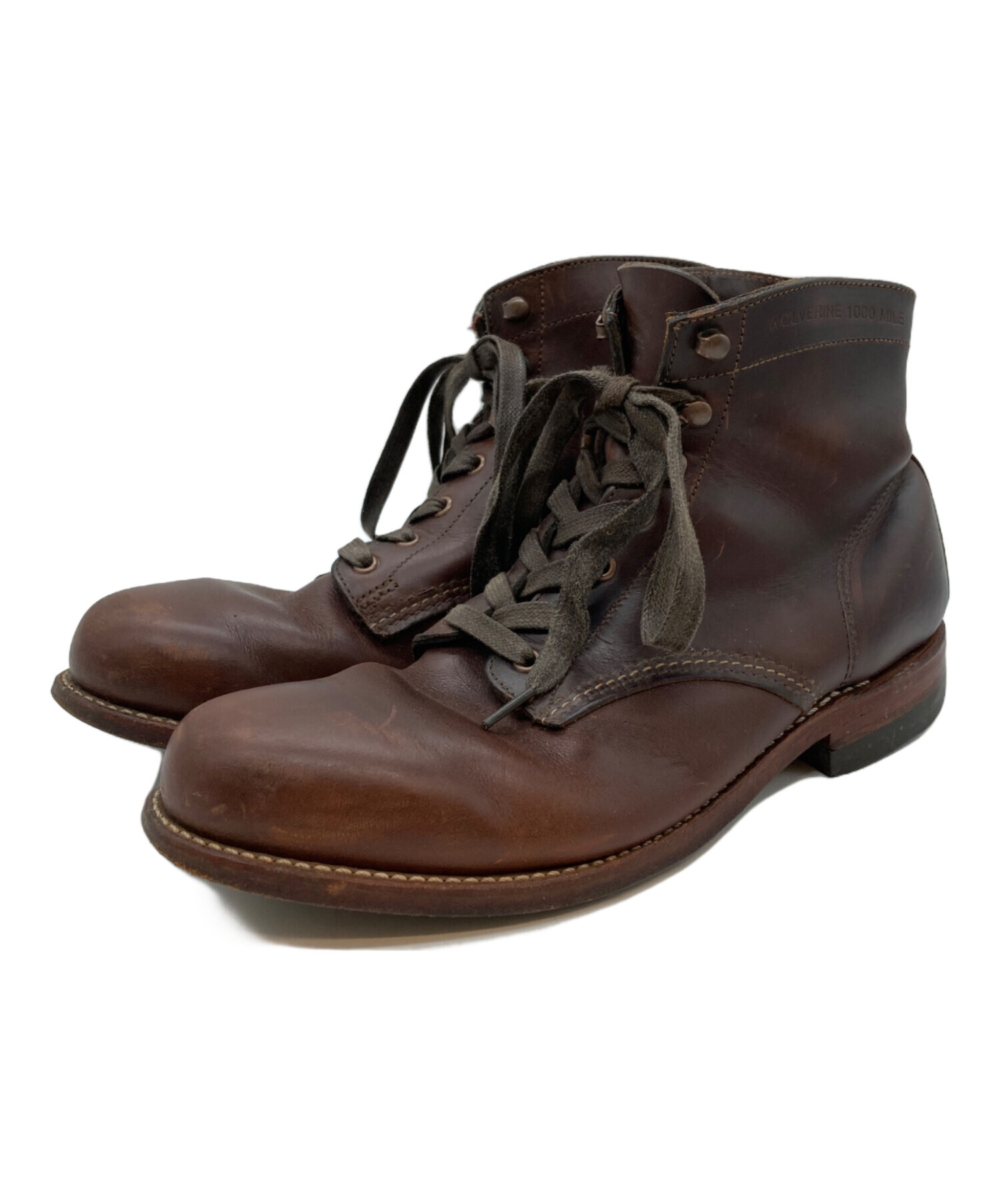 中古・古着通販】WOLVERINE (ウルヴァリン) 1000MILE BOOT ブラウン 