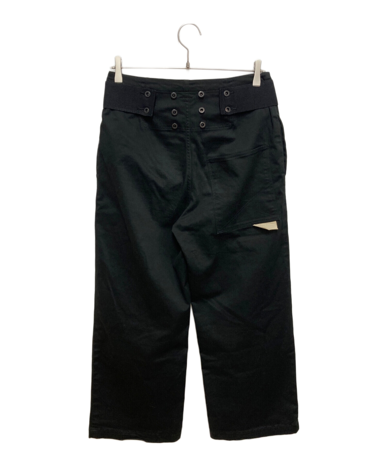 キャピタル KAPITALウォルトパンツ 黒 サイズ2(M) 中古・古着通販】KAPITAL (キャピタル) セーラーパンツ ブラック