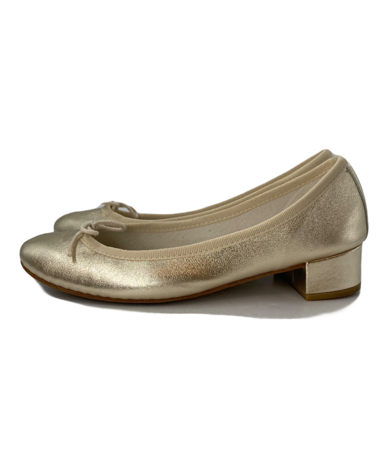 中古・古着通販】Repetto (レペット) Camille バレリーナ ゴールド