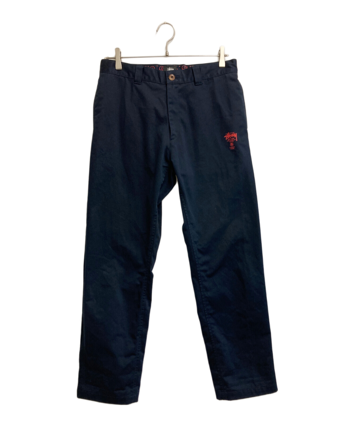 美品　stussy ワークパンツ　32 中古・古着通販】stussy (ステューシー) ワークパンツ ネイビー サイズ