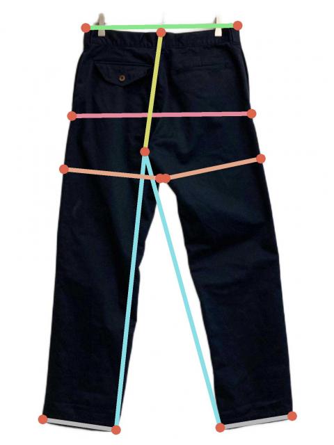 美品　stussy ワークパンツ　32 中古・古着通販】stussy (ステューシー) ワークパンツ ネイビー サイズ