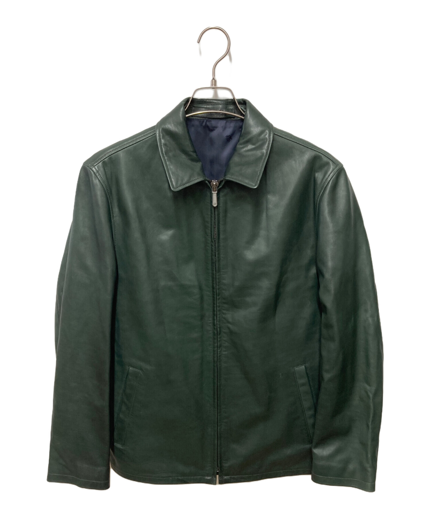 中古・古着通販】dunhill (ダンヒル) カーフスキンレザージャケット