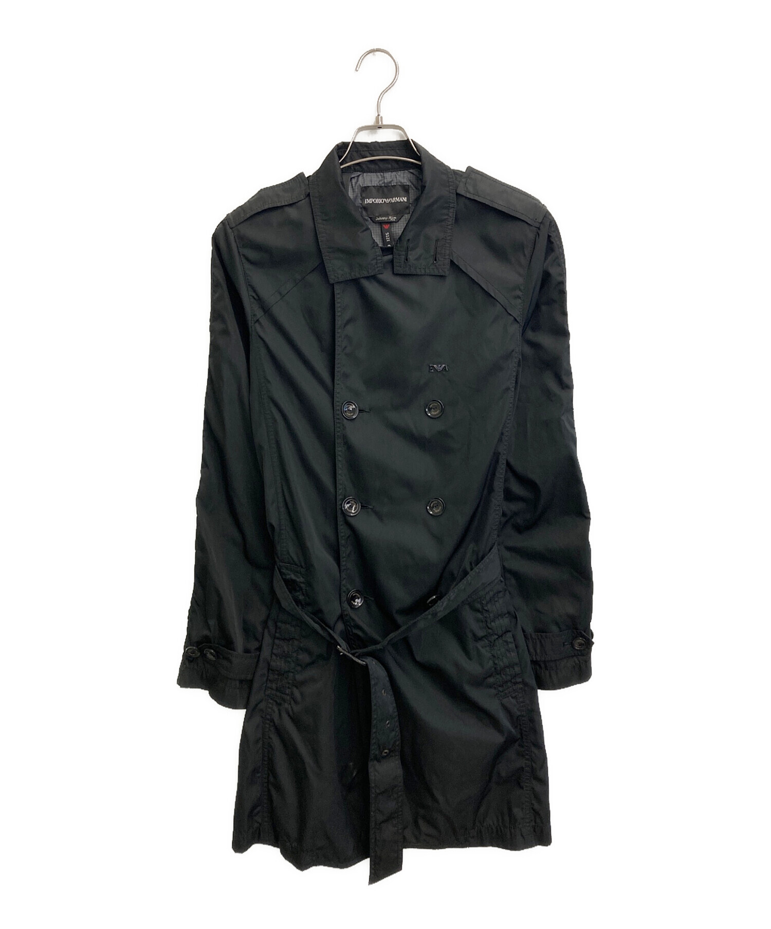 エンポリオアルマーニ トレンチコート Mサイズ 中古・古着通販】EMPORIO ARMANI (エンポリオ アルマーニ) ナイロン