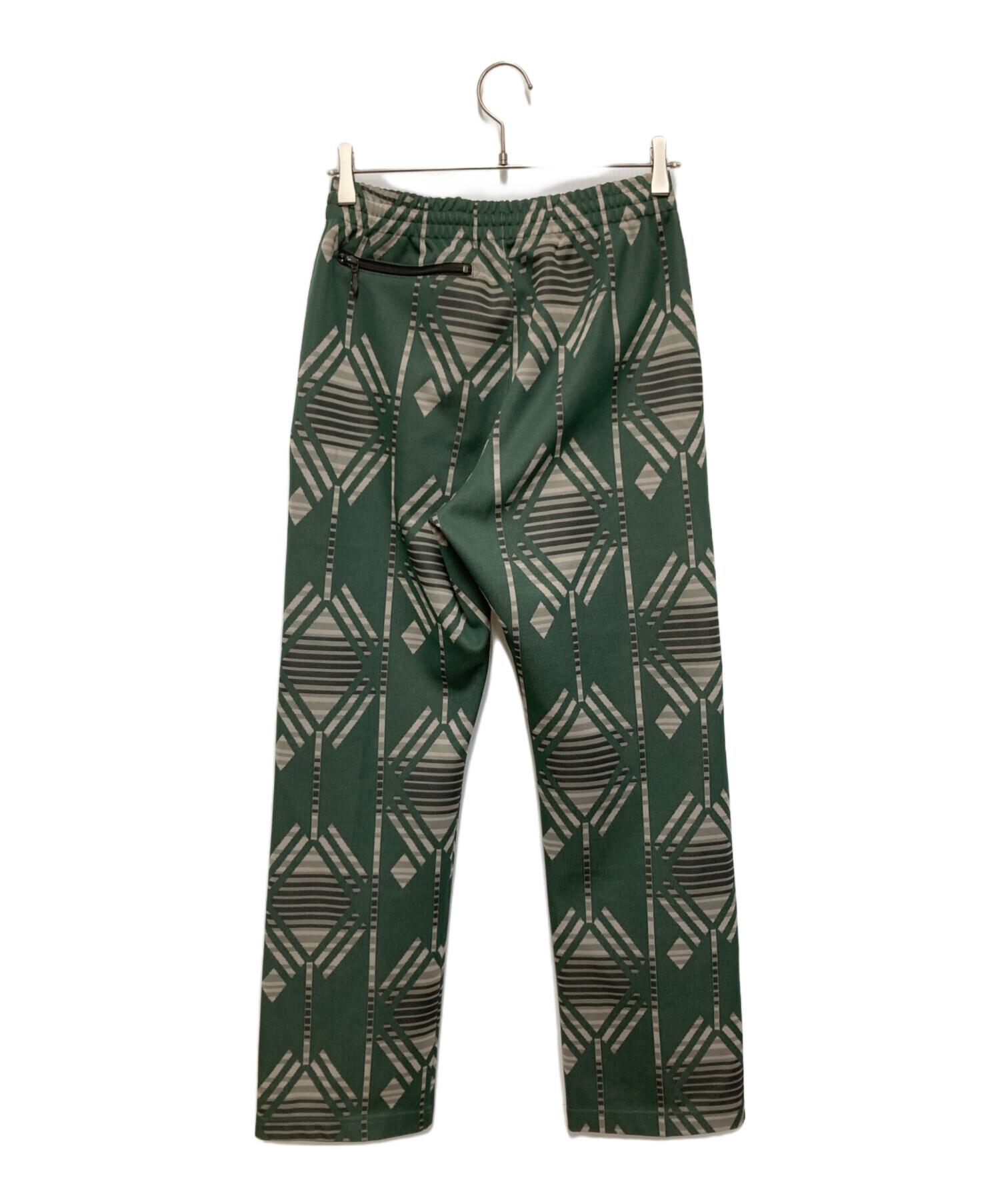 中古・古着通販】Needles (ニードルズ) TRACK PANT - POLY JQ グリーン