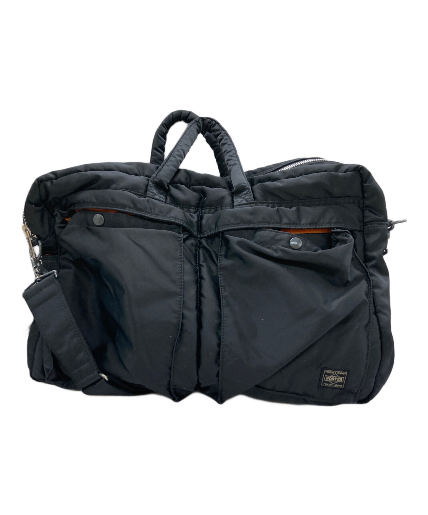 中古・古着通販】PORTER (ポーター) TANKER 2WAY BRIEFCASE ブラック