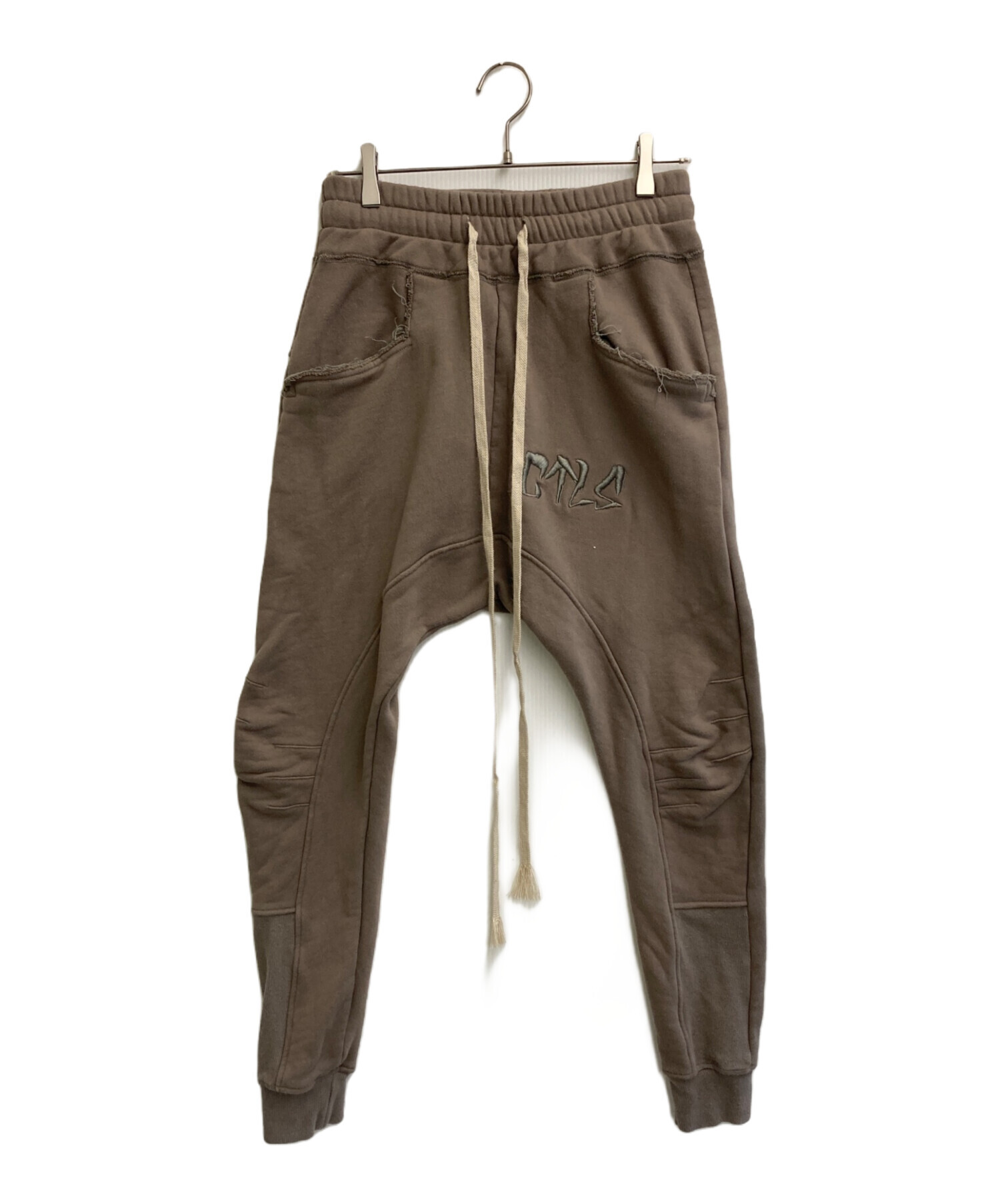 中古・古着通販】CVTVLIST (カタリスト) USUAL SWEAT PANTS カーキ 中古・古着通販】CVTVLIST (カタリスト) USUAL SWEAT PANTS カーキ