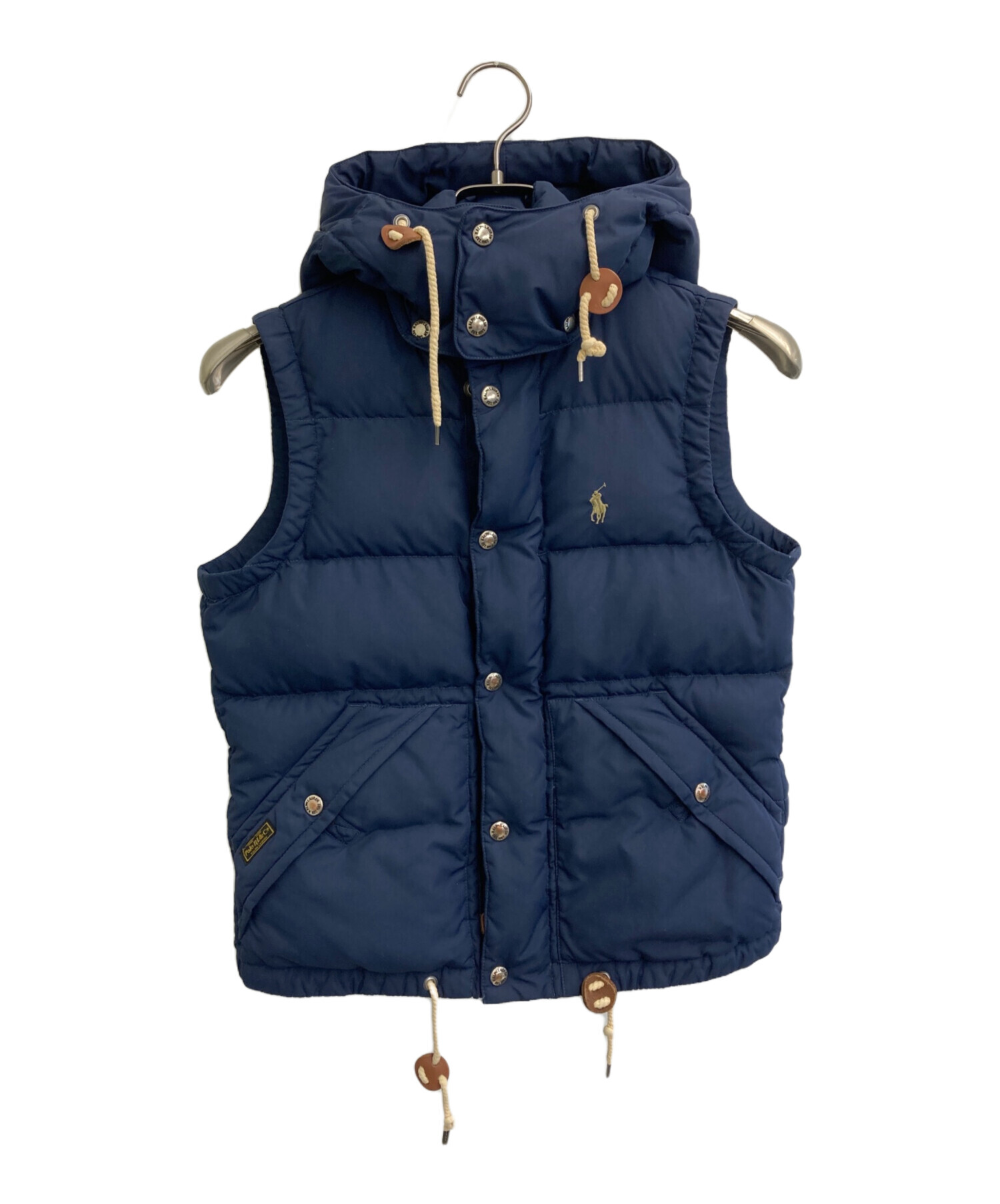 ポロ ラルフローレン★ダウンベスト★ネイビー★XS★極美品 中古・古着通販】POLO RALPH LAUREN (ポロ・ラルフローレン) ダウン