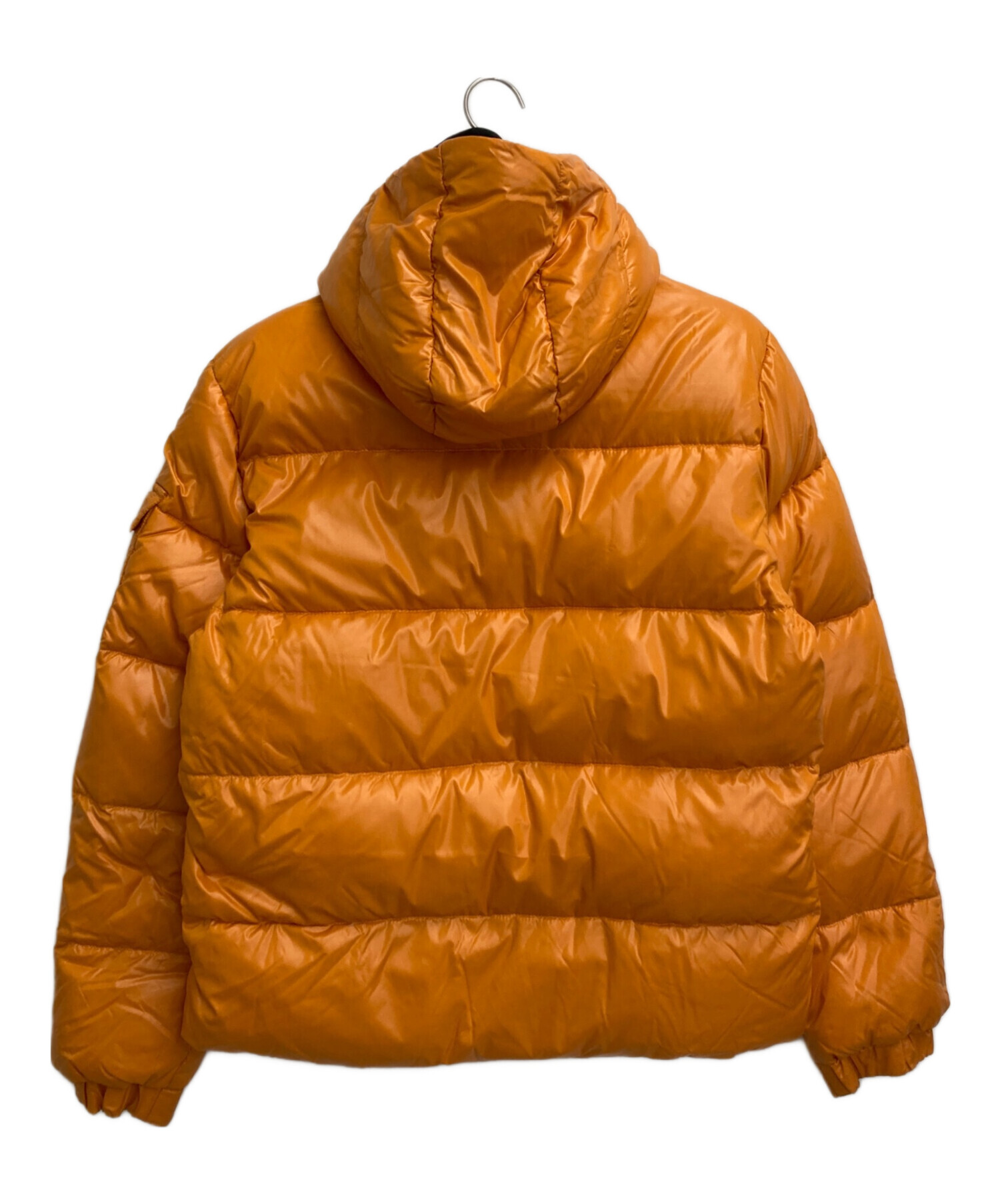 MONCLER モンクレール ダウン MAYA オレンジ　キッズ 2Y 中古・古着通販】MONCLER (モンクレール) MAYAダウンジャケット