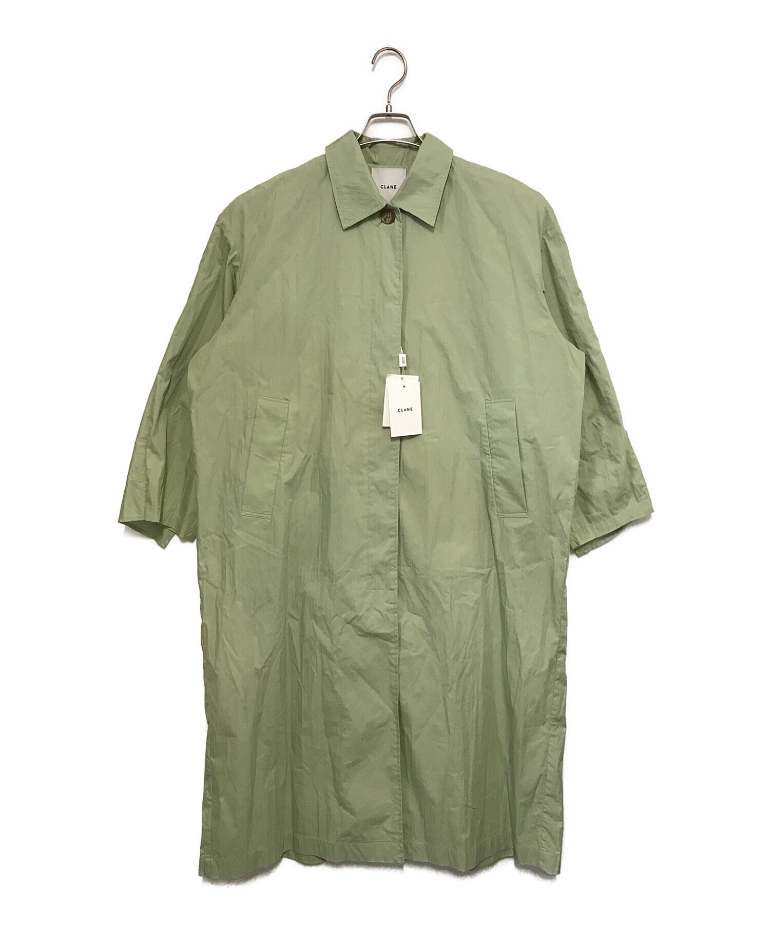 中古・古着通販】CLANE (クラネ) BACK FRILL SINGLE COAT 中古・古着通販】CLANE (クラネ) BACK FRILL SINGLE COAT