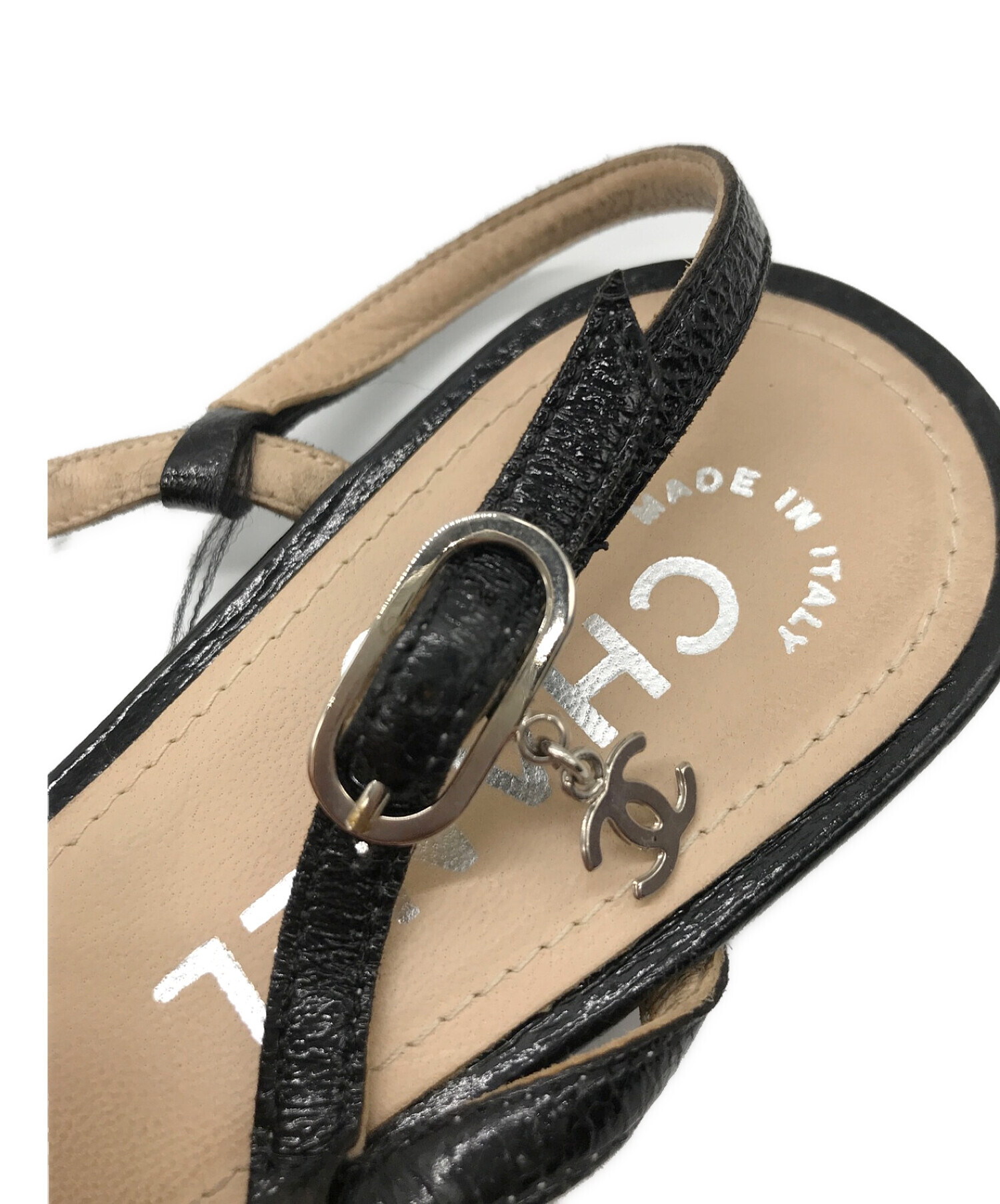 中古・古着通販】CHANEL (シャネル) ココマークチャーム付 中古・古着通販】CHANEL (シャネル) ココマークチャーム付