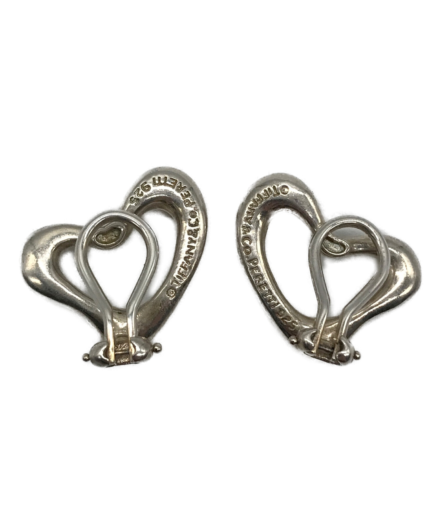 Tiffany & Co. シルバー ハートイヤリング ティファニー イヤリング