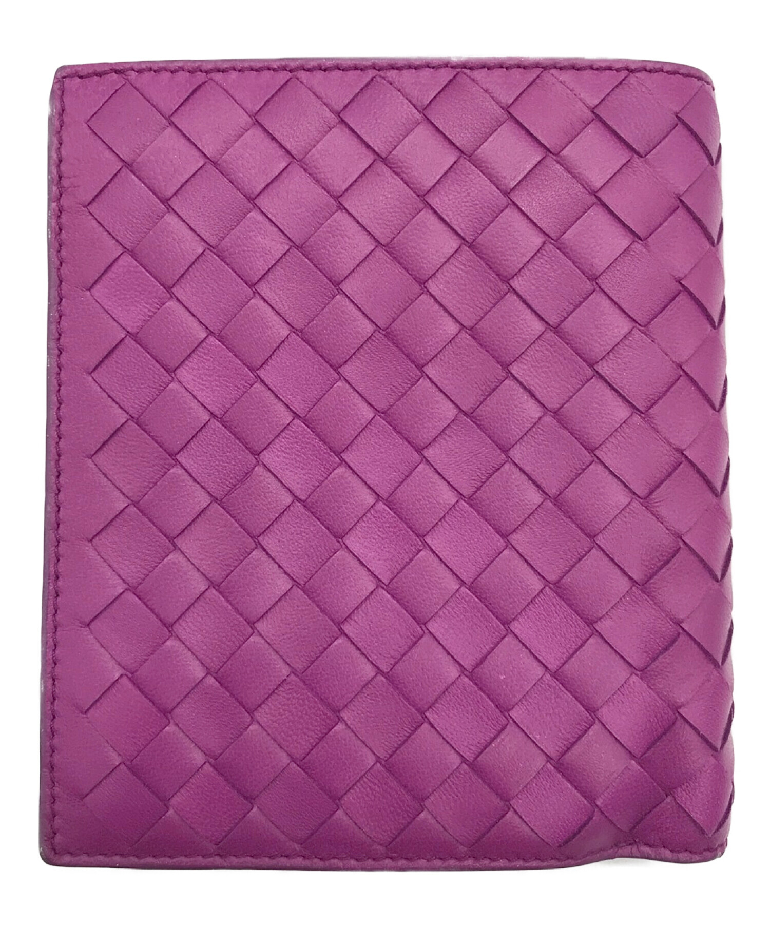 BOTTEGA VENETA パープル 二つ折り財布 BOTTEGA VENETA パープル 二つ折り財布