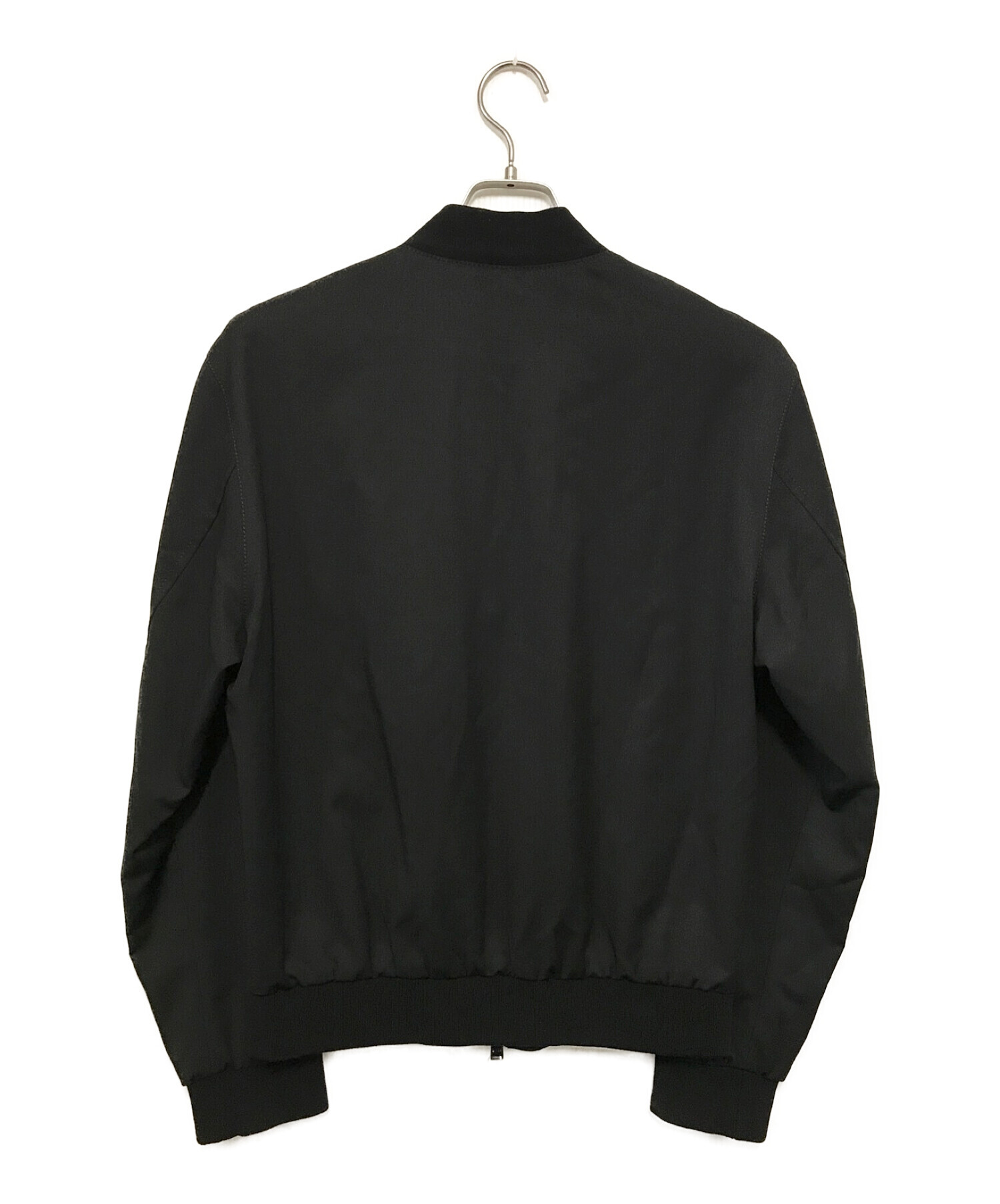 中古・古着通販】BOSS (ボス) ジップアップジャケット ブラック サイズ