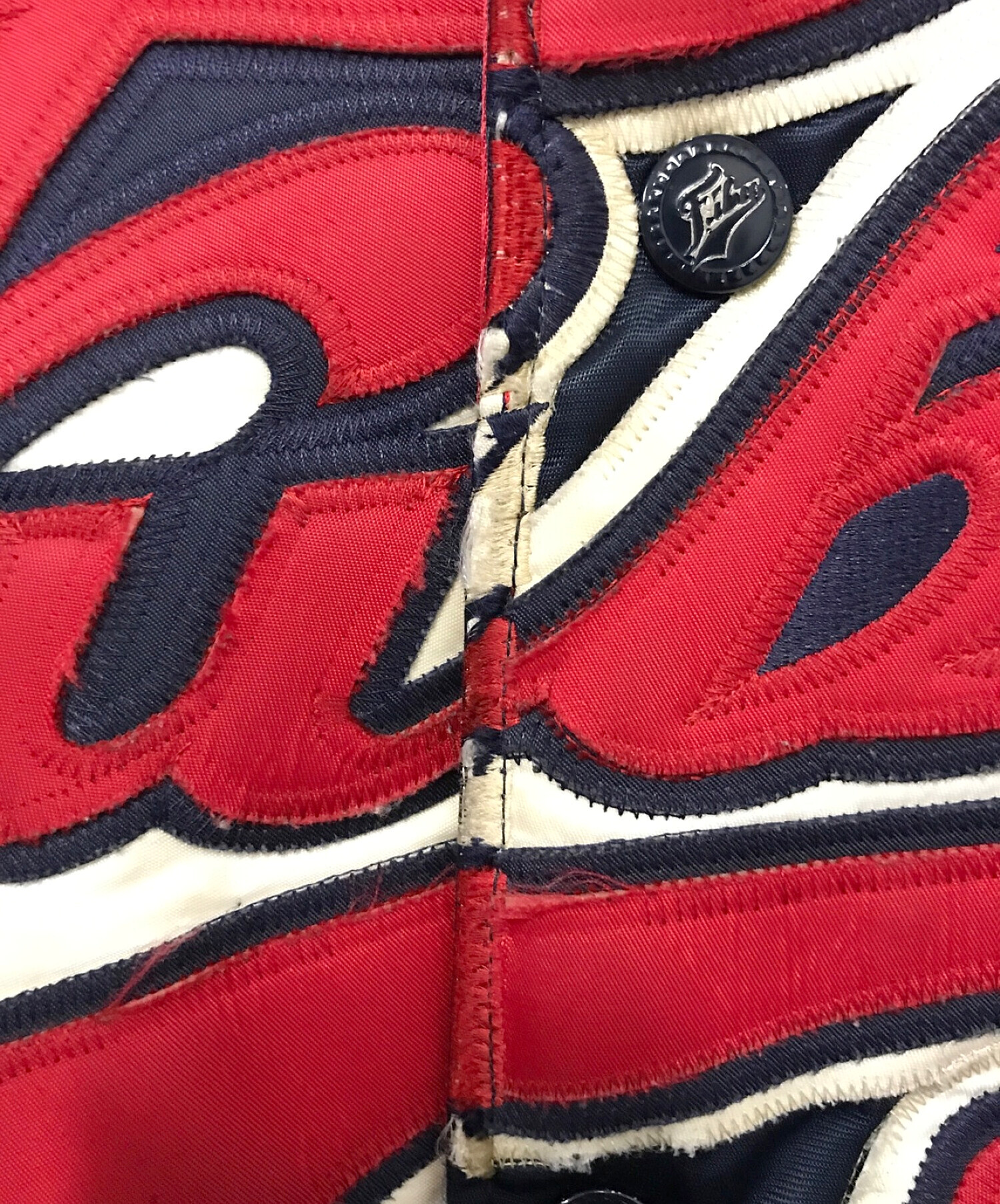 FUBU スタジャン レッド FUBU スタジャン レッド 中古・古着通販】FUBU (フブ