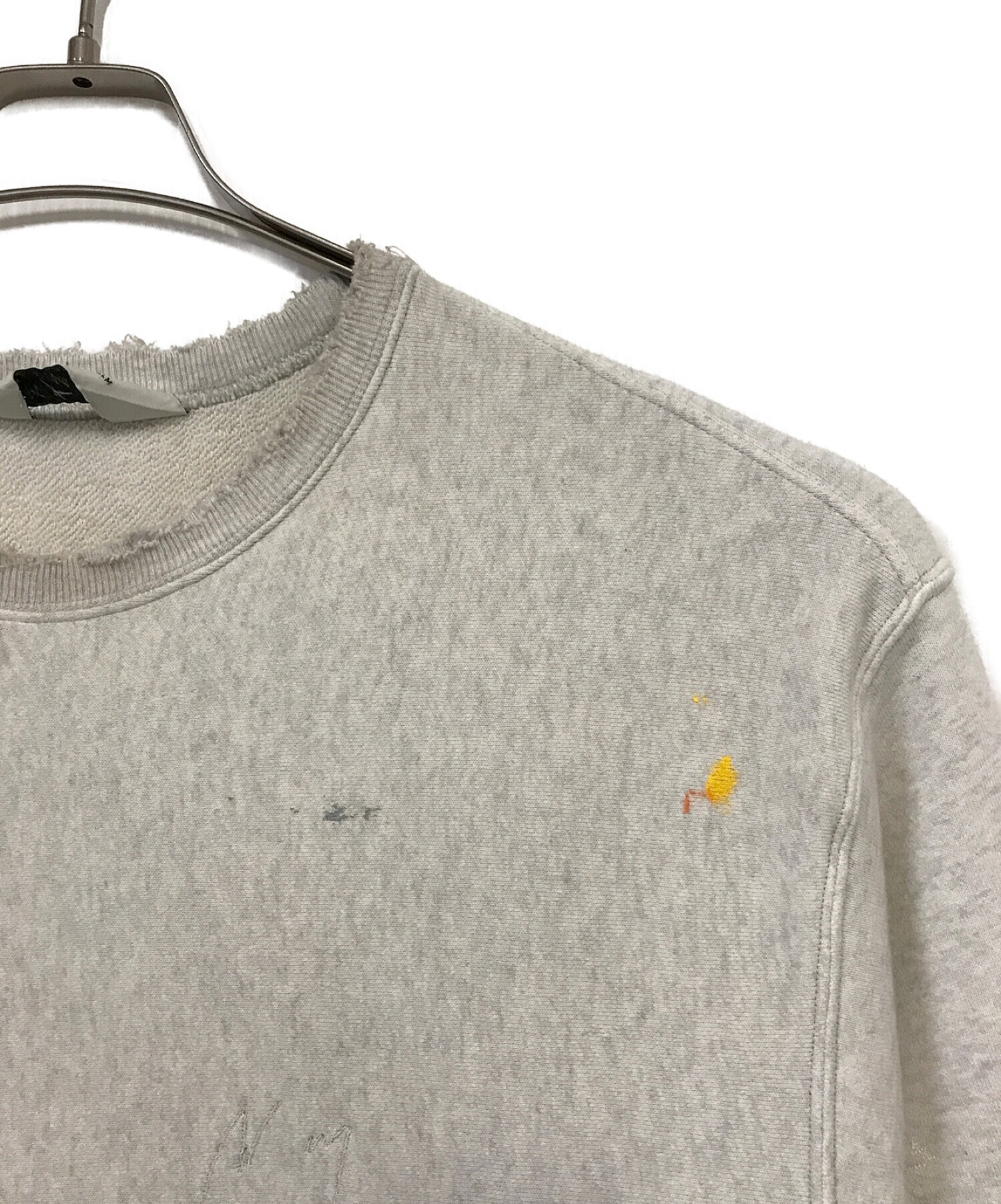 ANCELLM / アンセルムHAND PAINTING SWEAT SHIRT