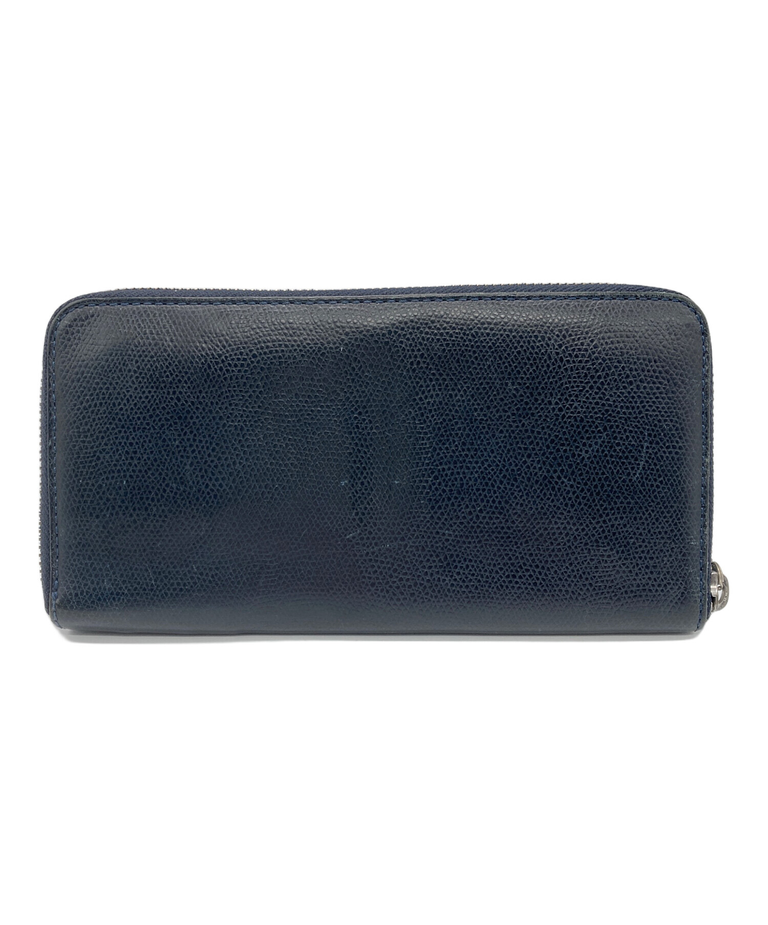 新品 フェリージ ロングジップウォレット ネイビー125/SL