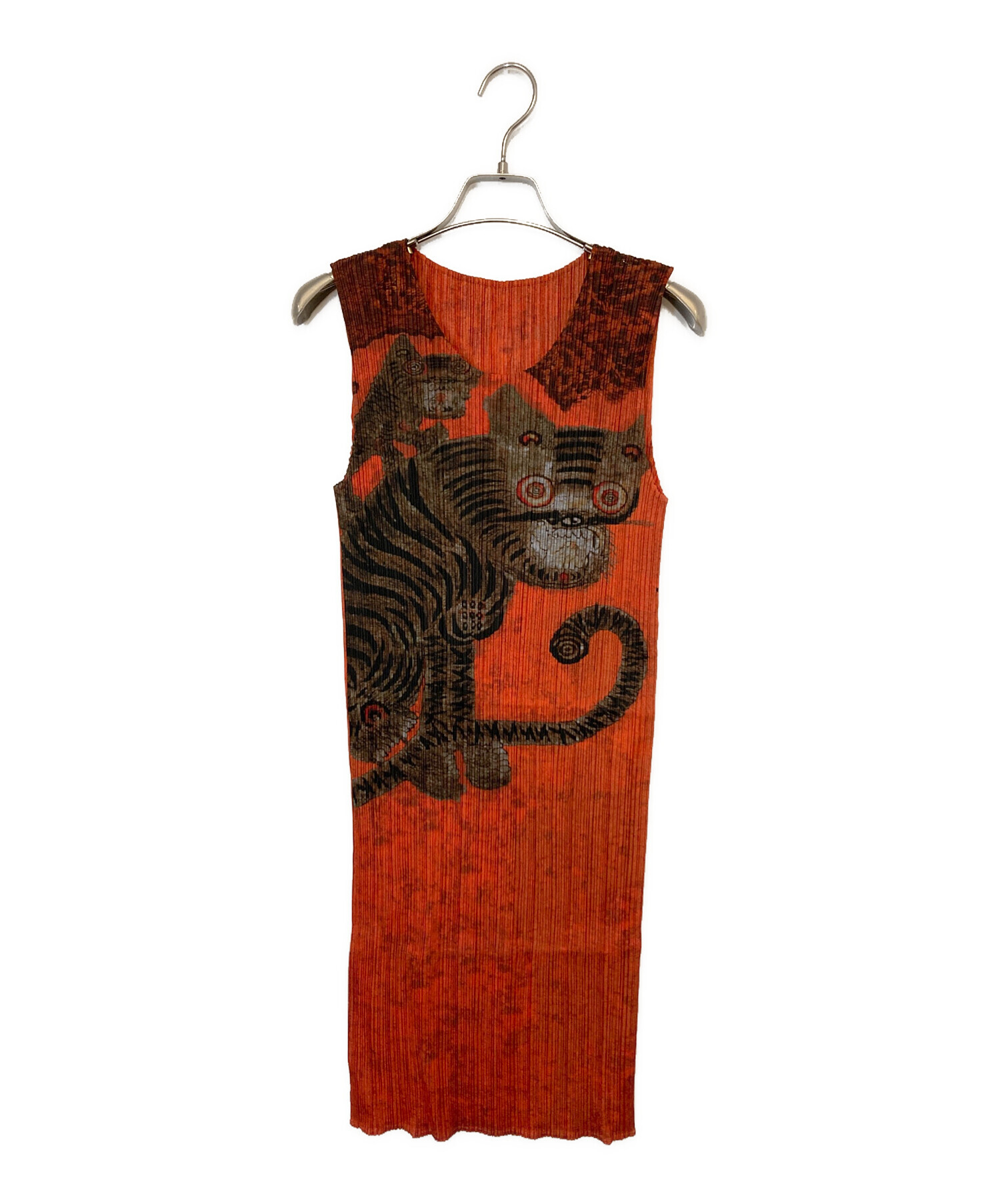 中古・古着通販】PLEATS PLEASE (プリーツプリーズ) Tiger Cat Korean 中古・古着通販】PLEATS PLEASE (プリーツプリーズ) Tiger Cat Korean