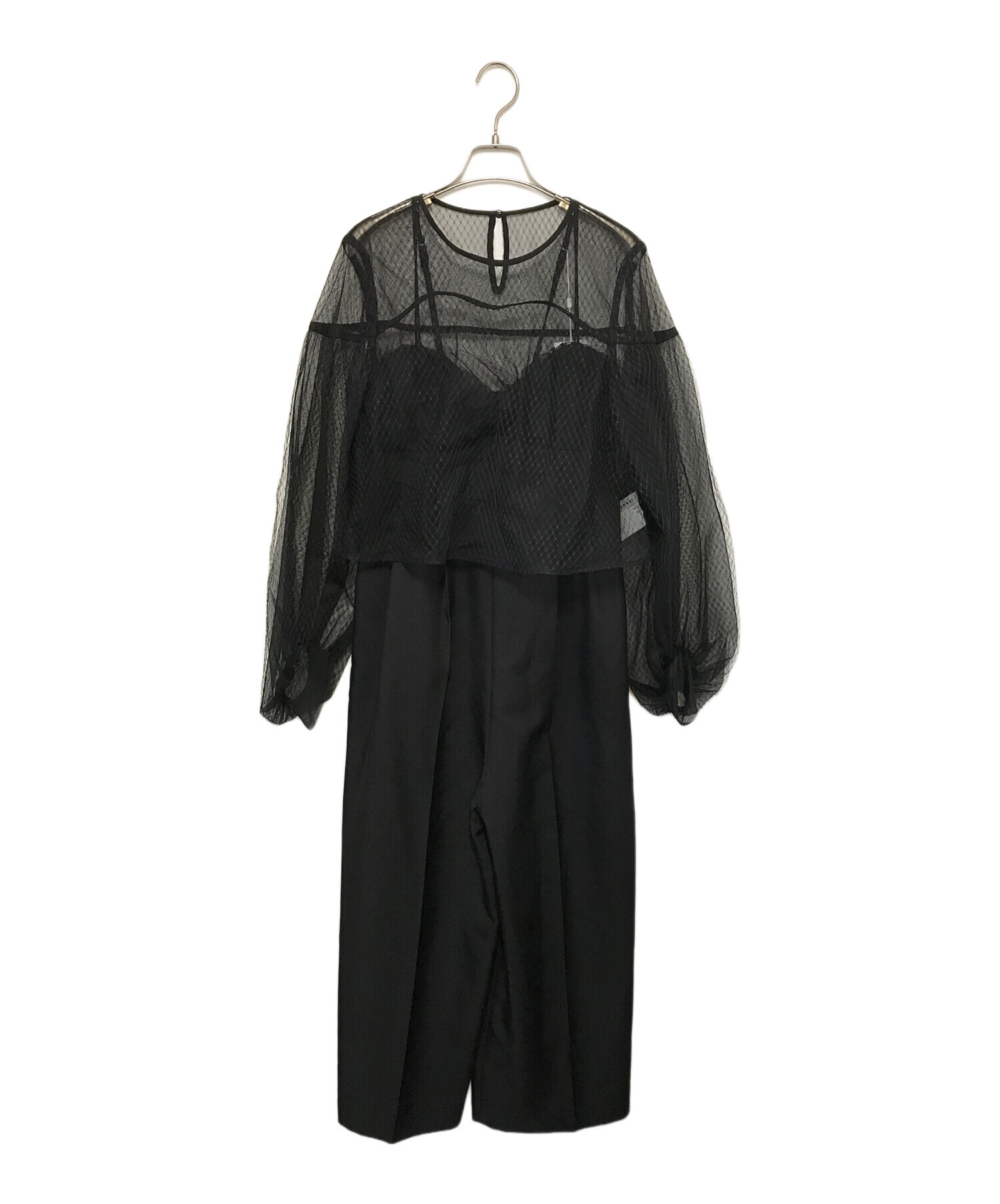 Ameri NET TULLE TOP LAYERED ROMPERS 【公式通販】