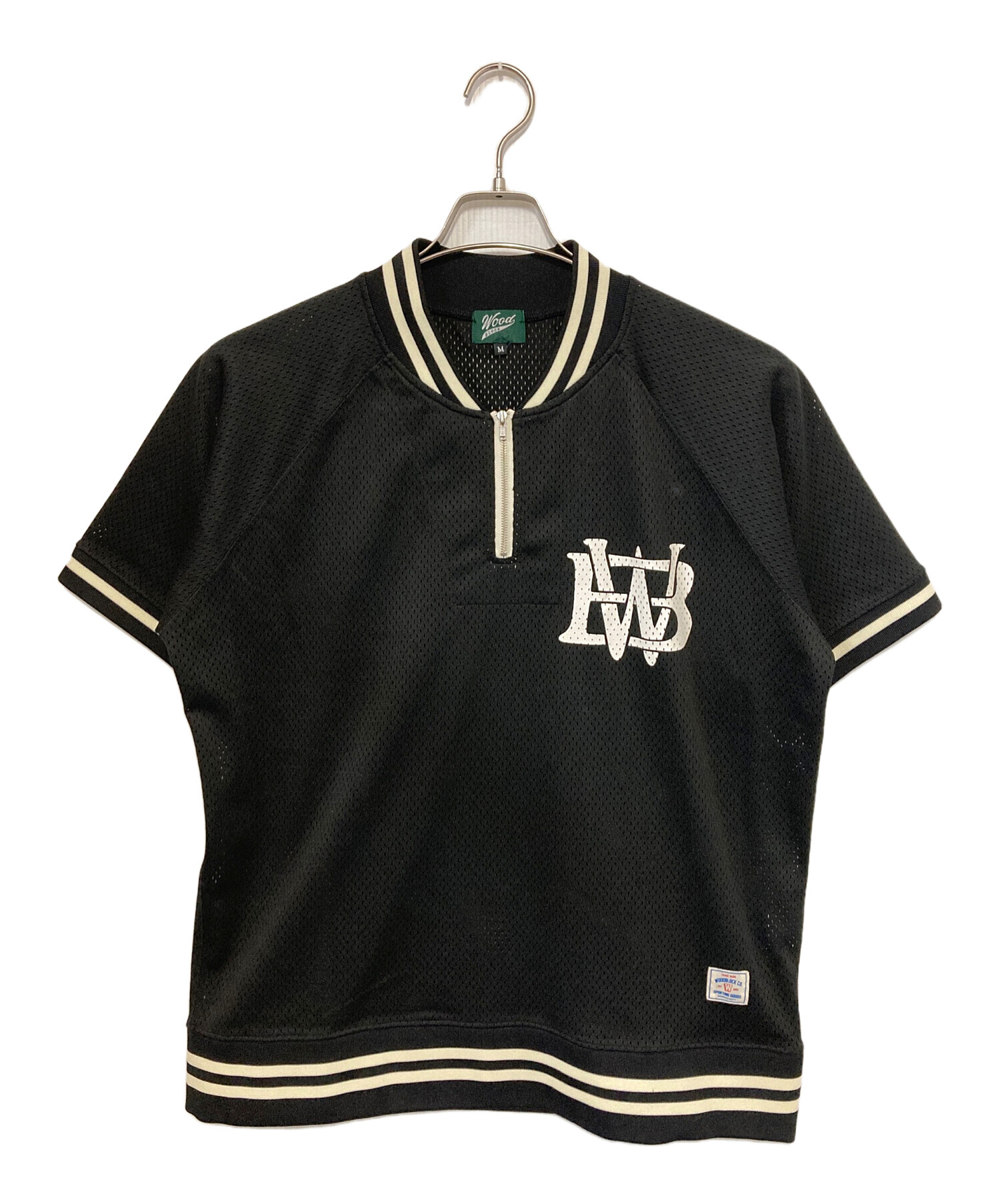 中古・古着通販】WOODBLOCK (ウッドブロック) HALF ZIP MESH GAME