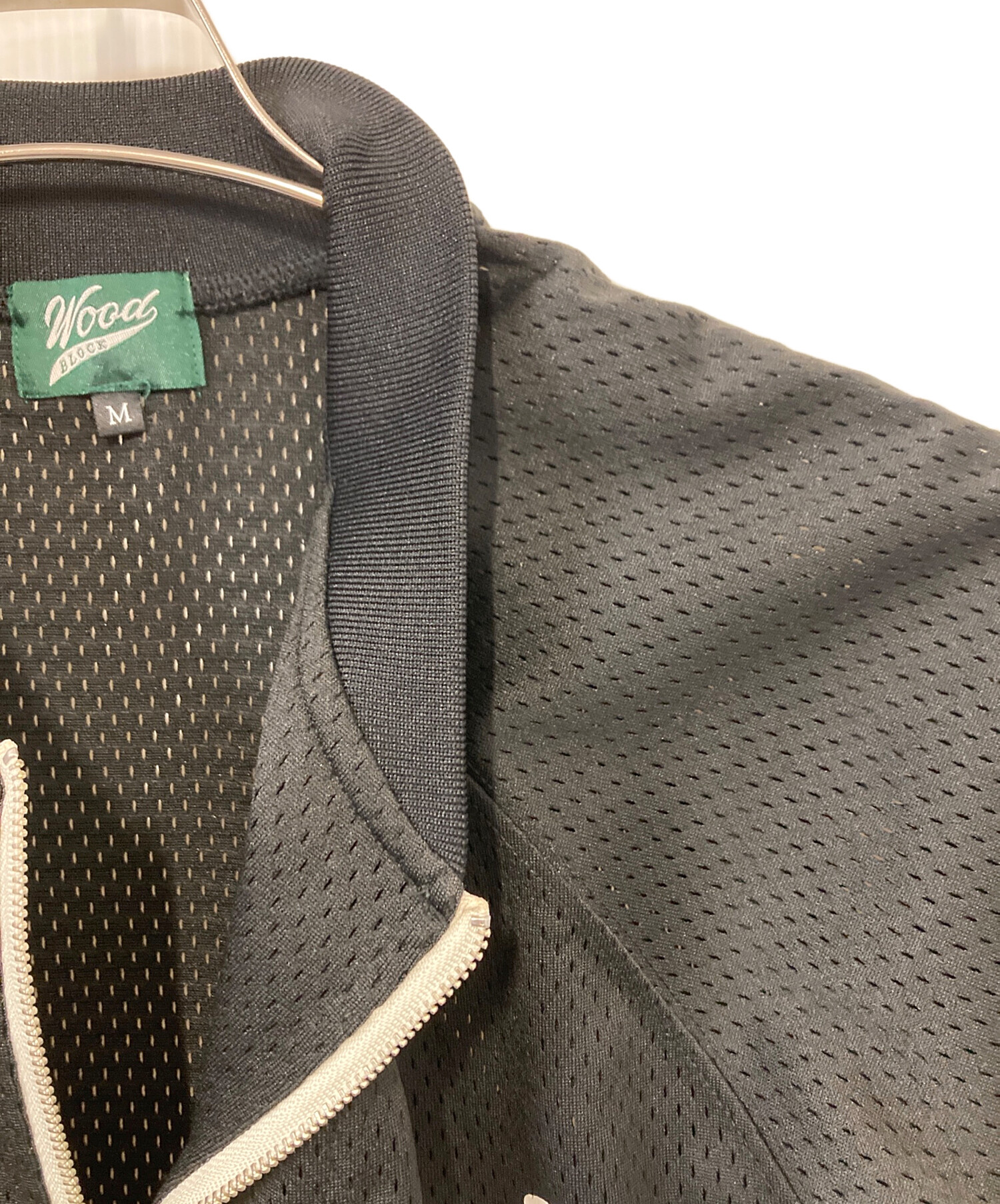 中古・古着通販】WOODBLOCK (ウッドブロック) HALF ZIP MESH GAME