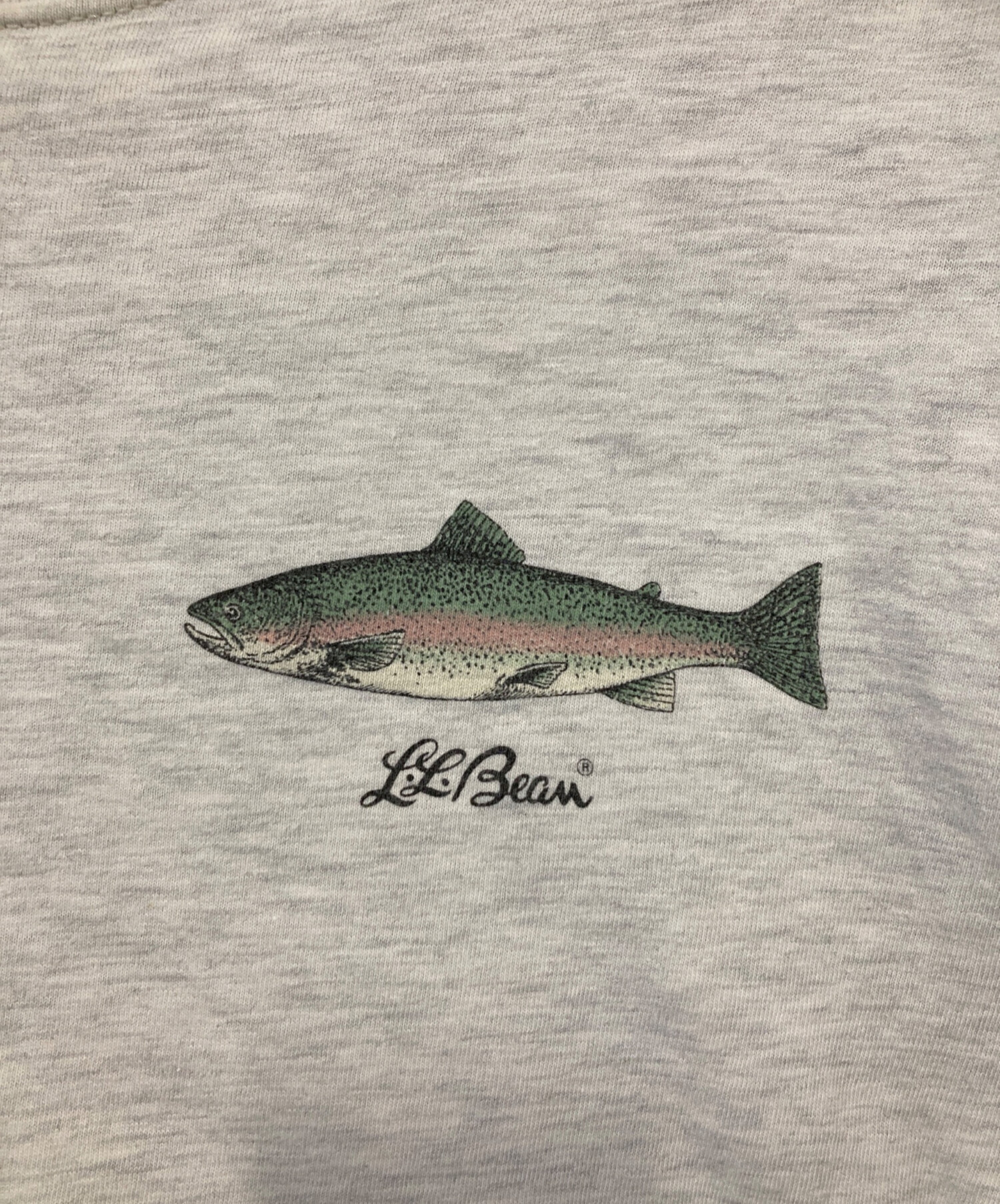 中古・古着通販】L.L.Bean (エルエルビーン) FISHプリントTシャツ 