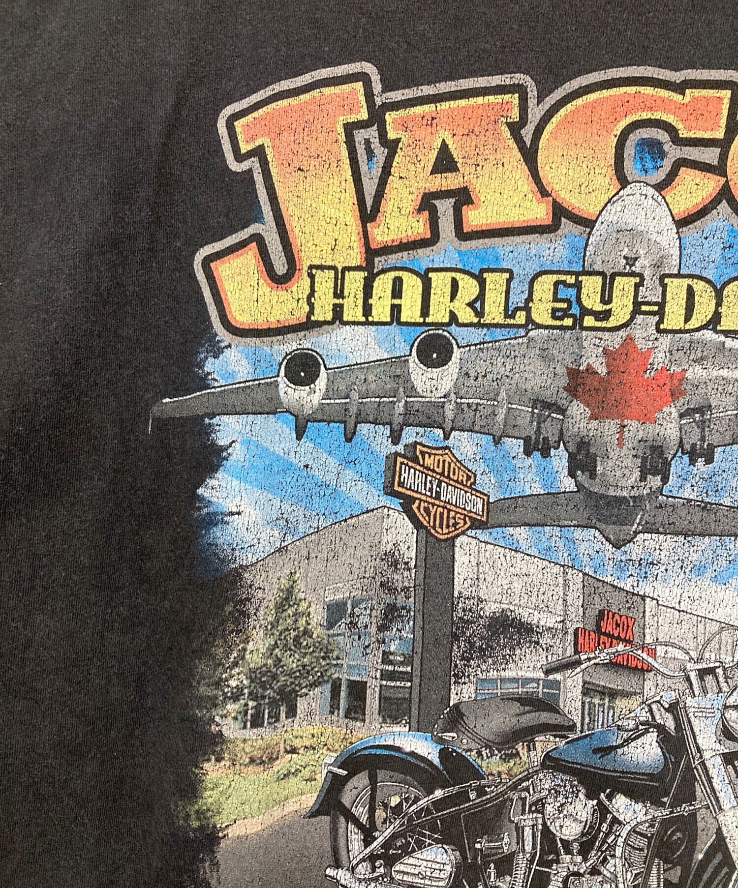 中古・古着通販】HARLEY-DAVIDSON (ハーレーダビッドソン) プリントT 