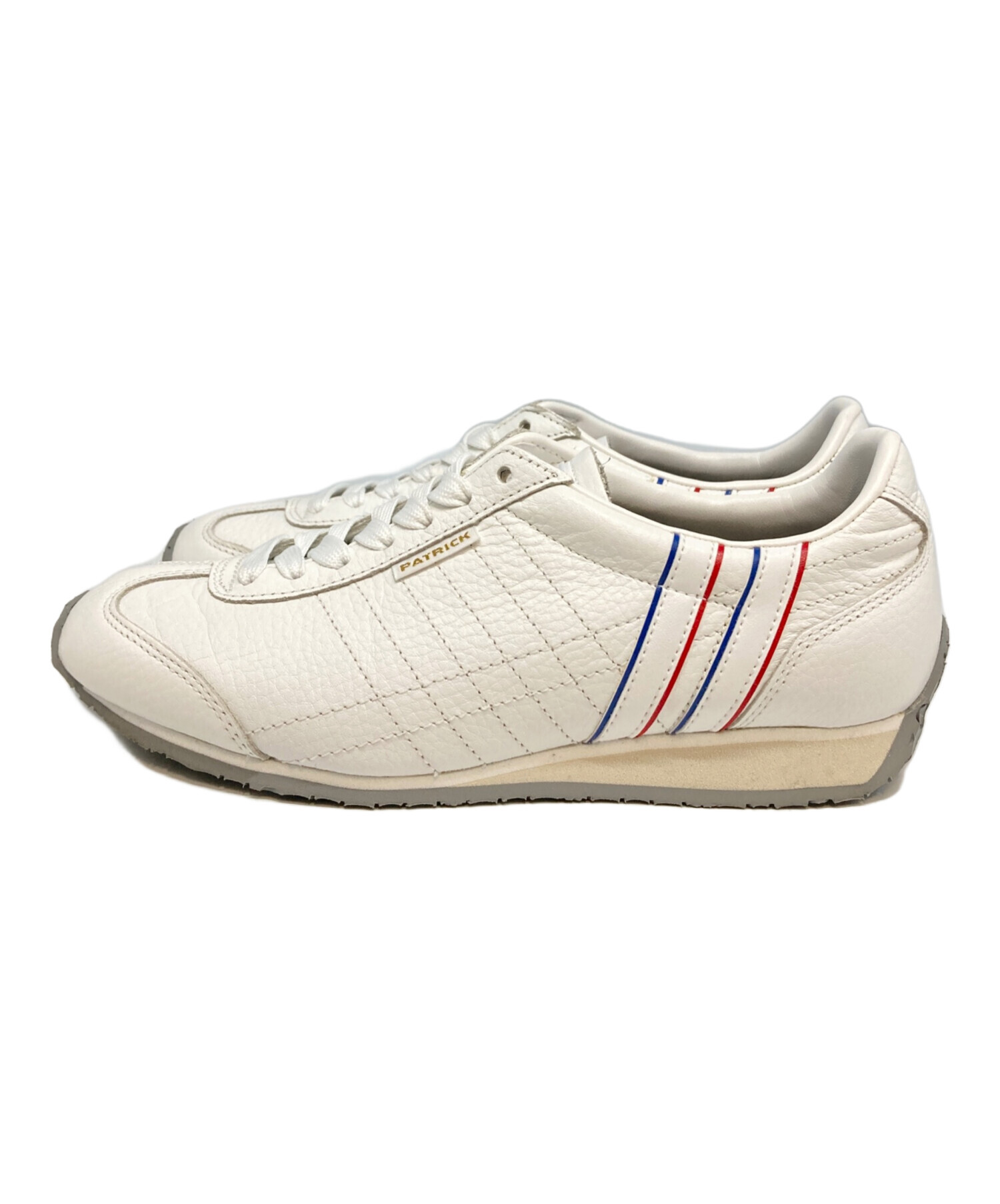 PATRICK ホワイトスニーカー 36 中古・古着通販】PATRICK (パトリック) レザースニーカー ホワイト