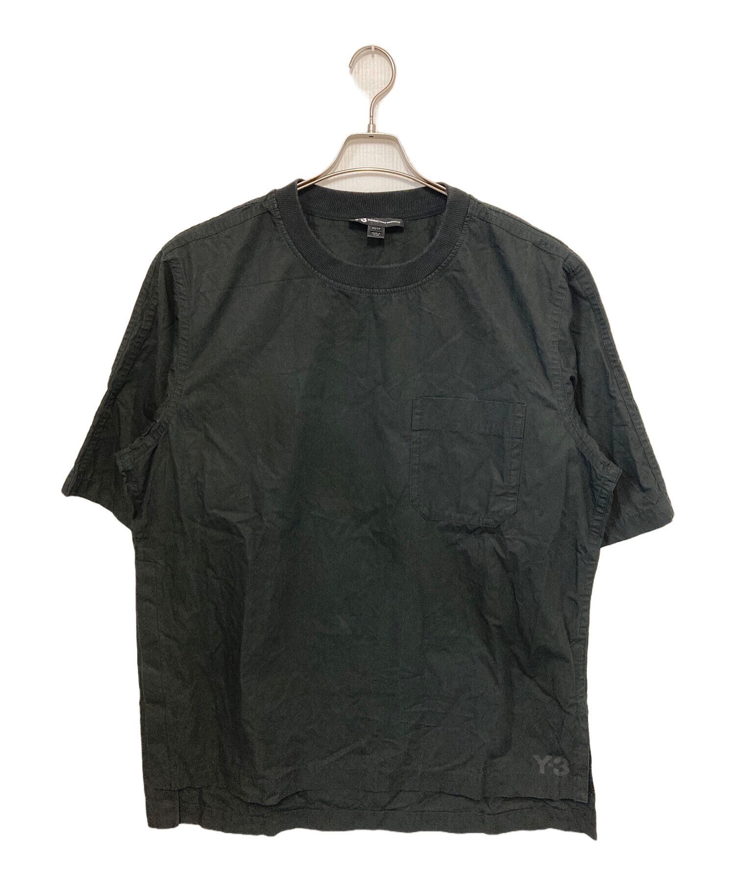 中古・古着通販】Y-3 (ワイスリー) ヘビーポプリン3ストライプショート 