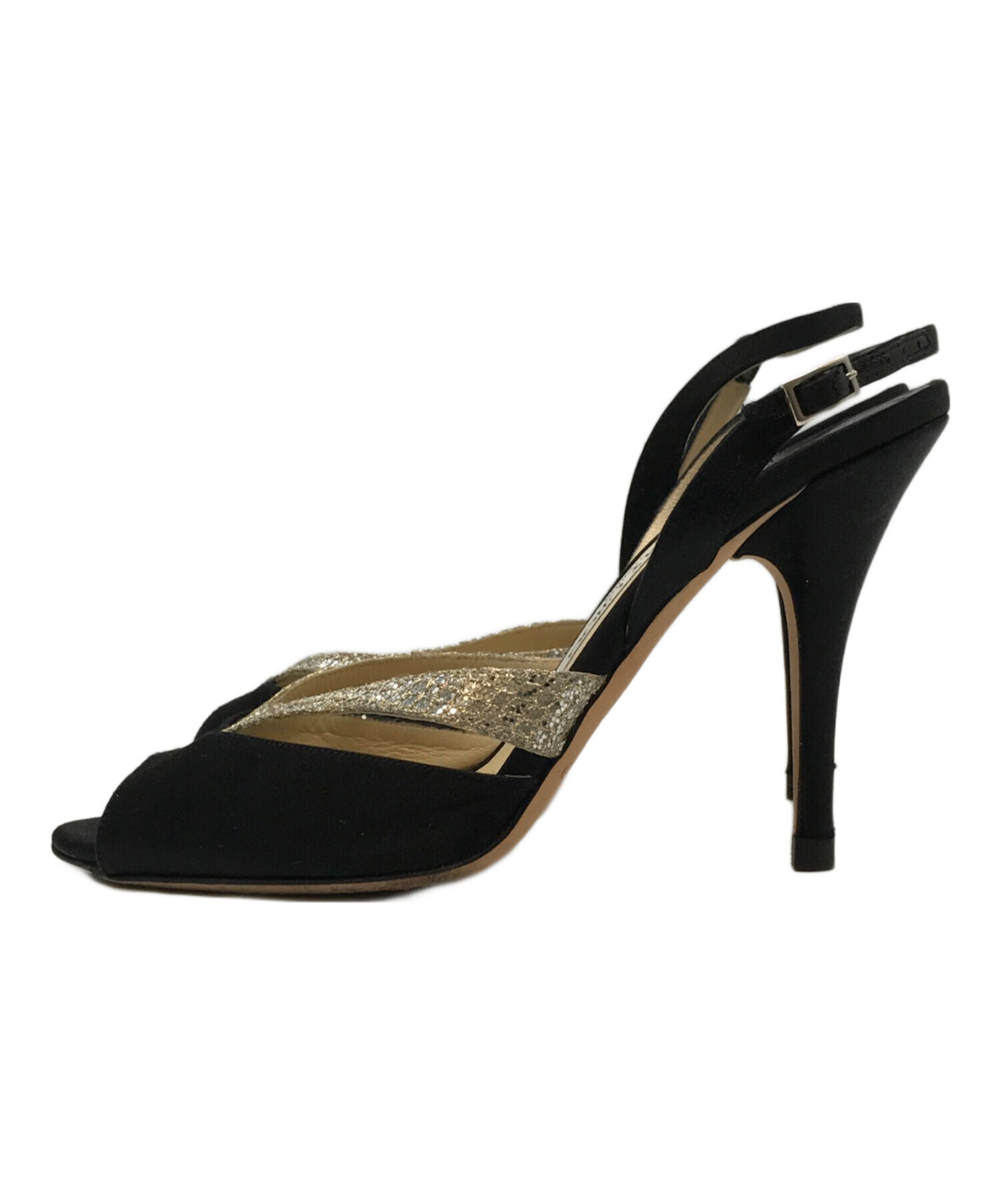 中古・古着通販】JIMMY CHOO (ジミーチュウ) ハイヒールサンダル 