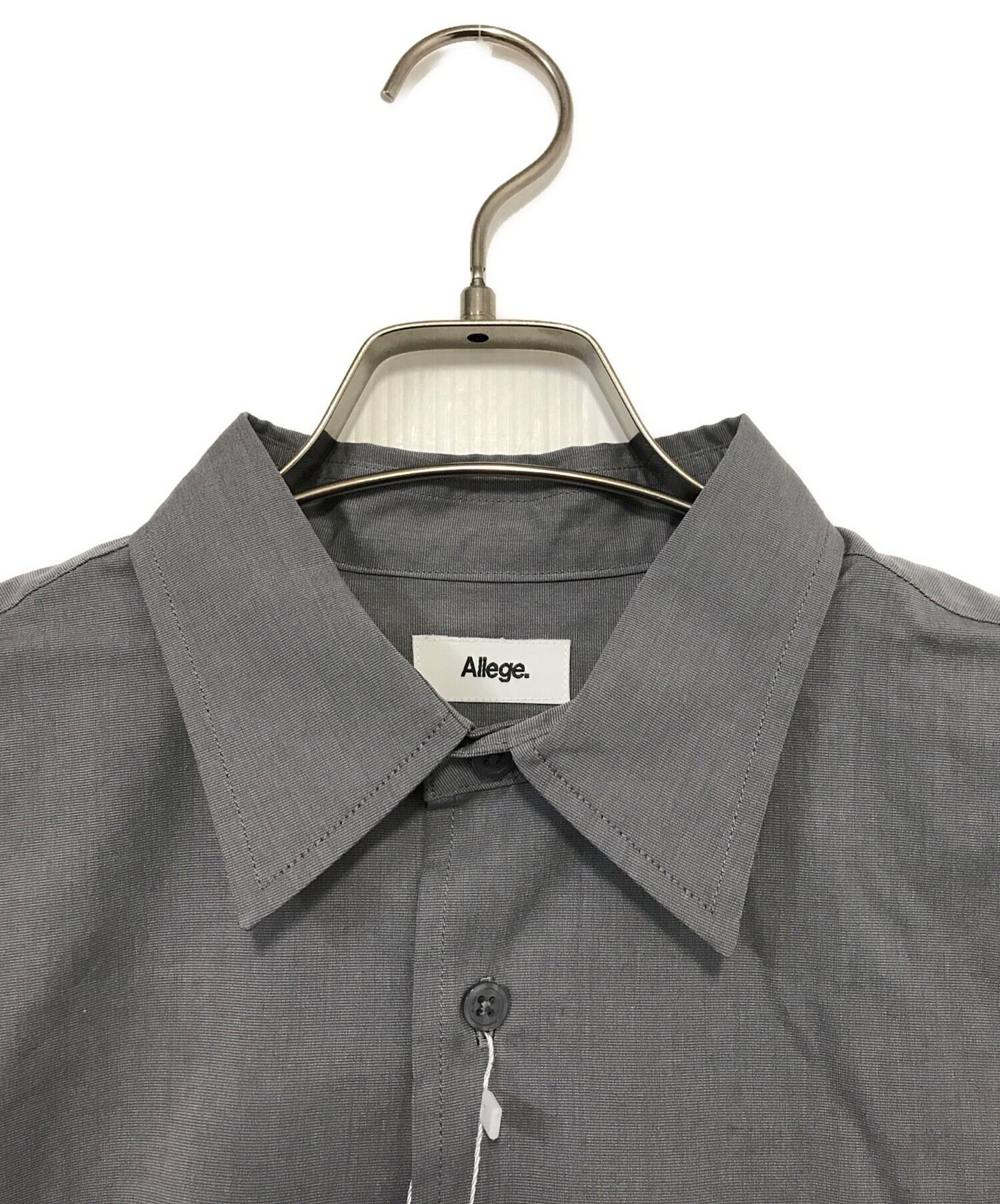 中古・古着通販】ALLEGE (アレッジ) Standard Shirts グレー サイズ:2 