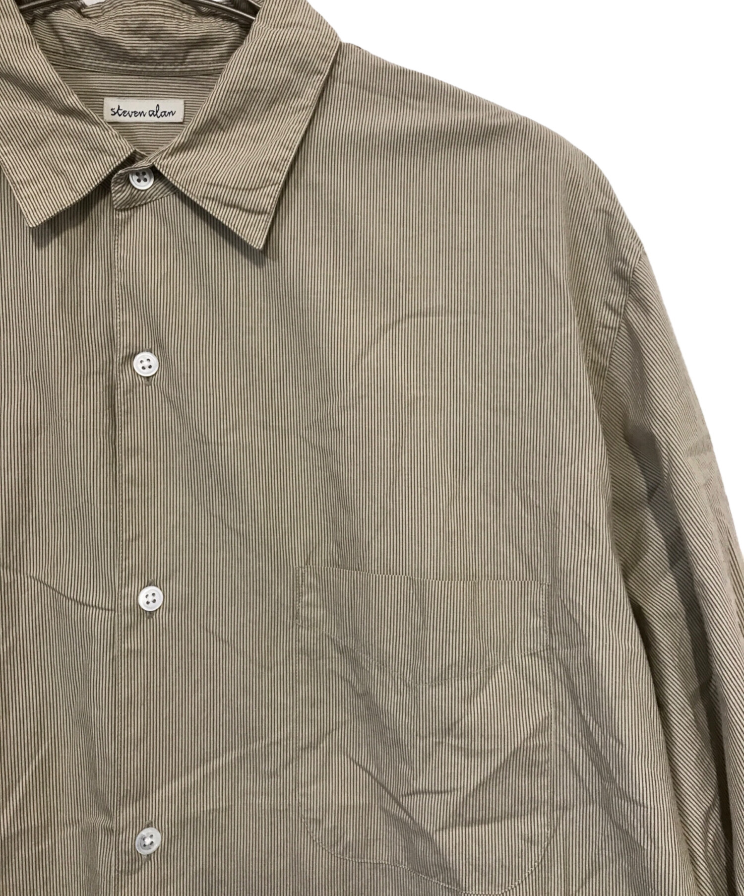 中古・古着通販】STEVEN ALAN (スティーブンアラン) ストライプ