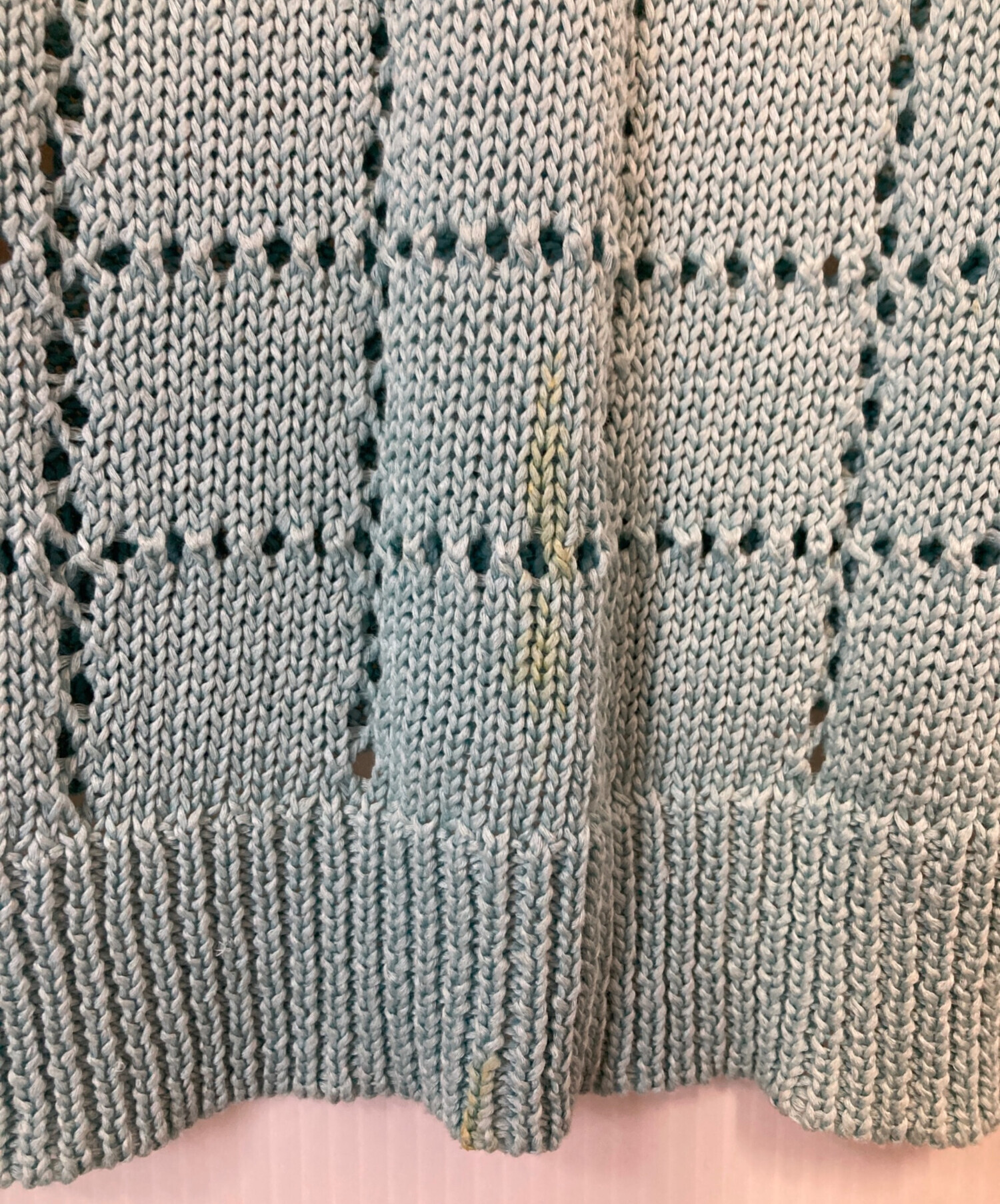 中古・古着通販】DAIRIKU (ダイリク) A.J. Knit Vest ブルー サイズ 