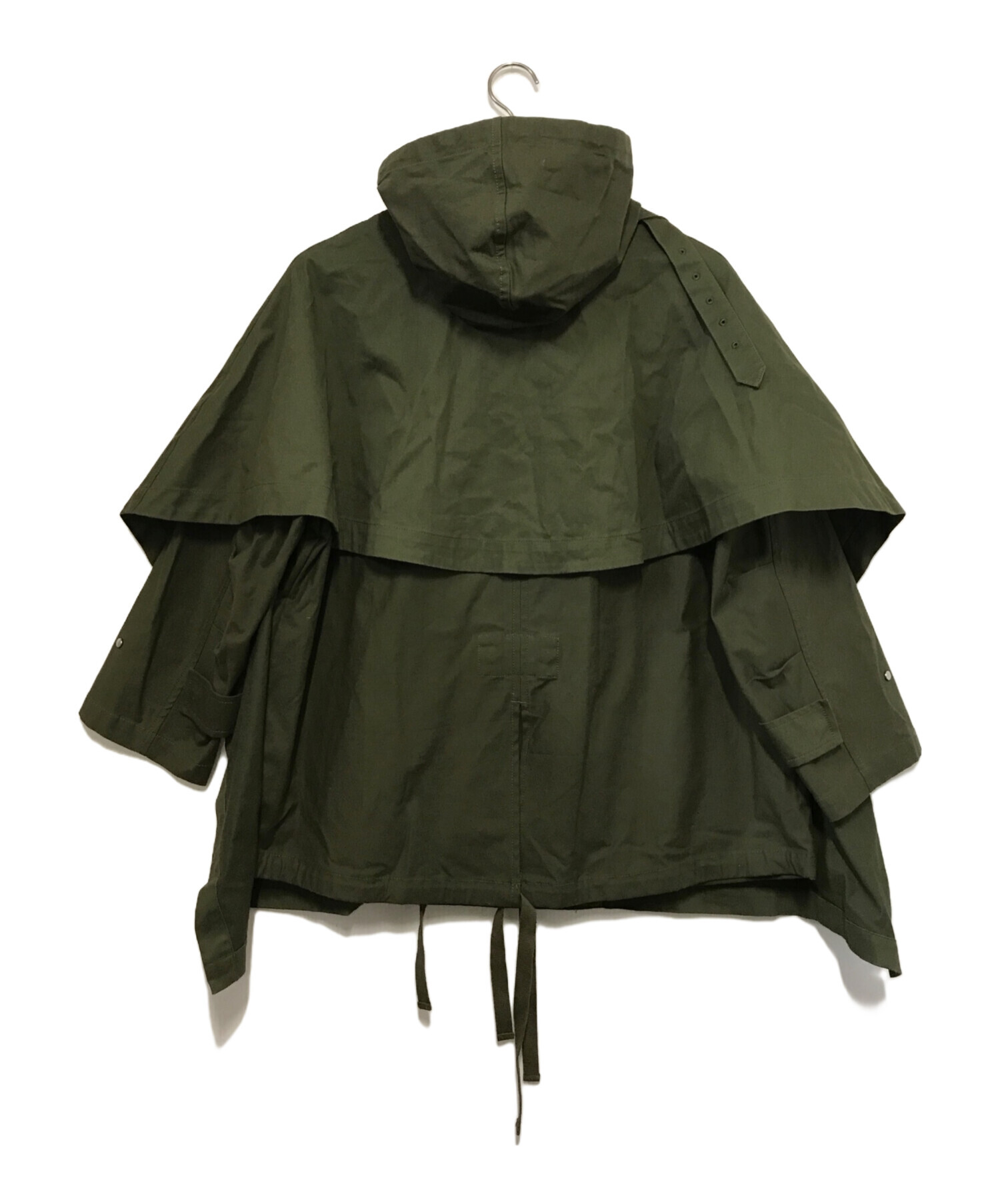 中古・古着通販】CLANE (クラネ) 2WAY LAYER MILITARY COAT カーキ