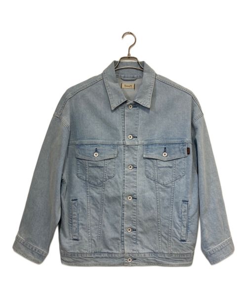 美品 ヤヌーク YANUK ビッグデニムジャケット F グレー 中古・古着通販】YANUK (ヤヌーク) オーバーサイズデニムジャケット