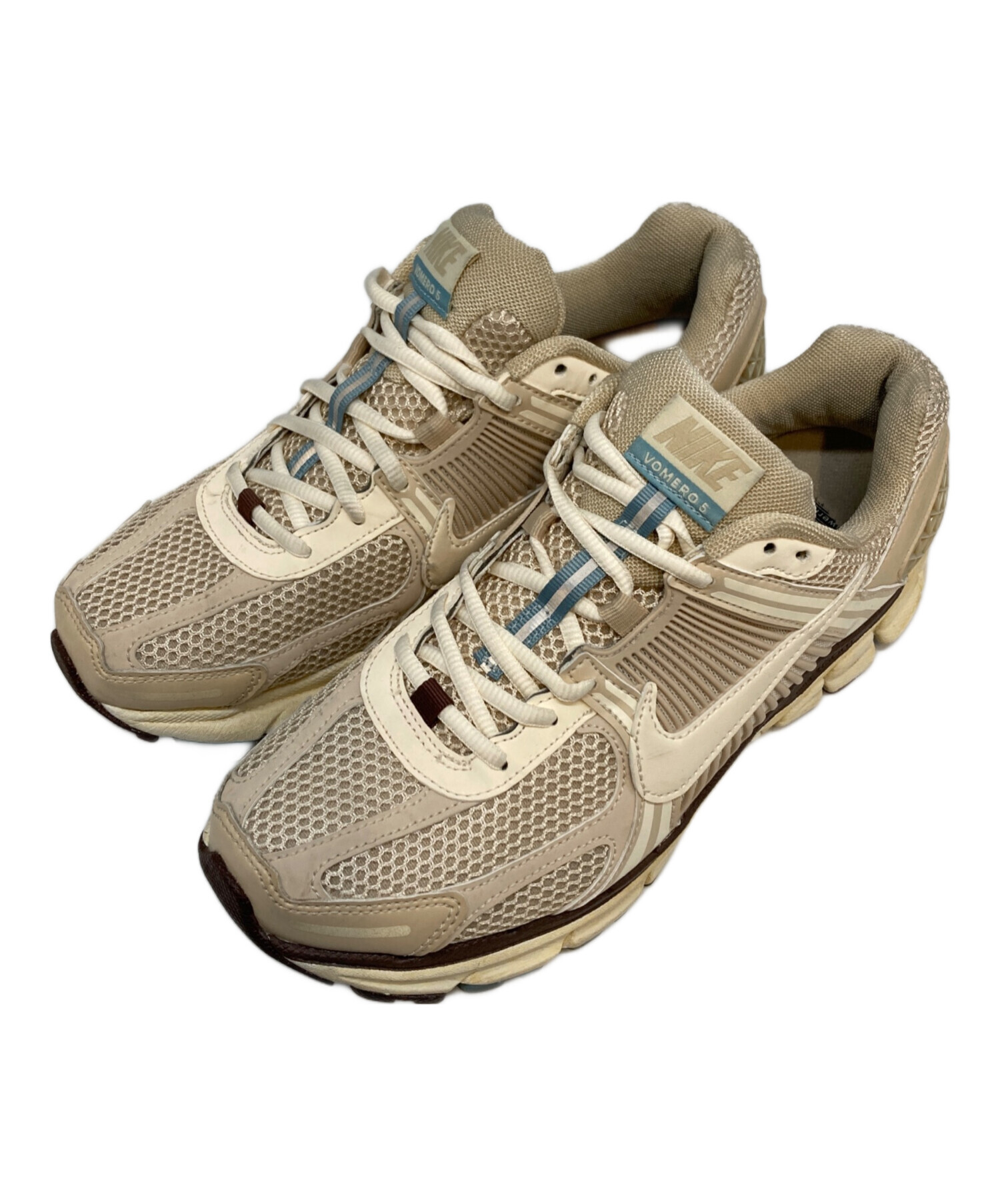 中古・古着通販】NIKE (ナイキ) Zoom Vomero 5 ベージュ サイズ:26.5 