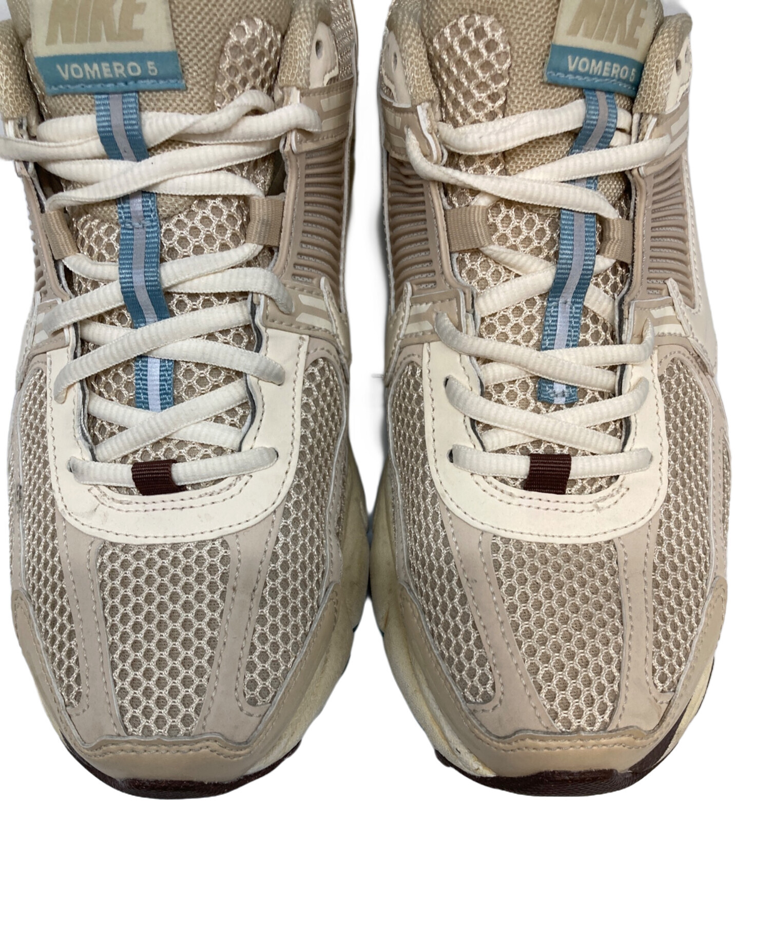 中古・古着通販】NIKE (ナイキ) Zoom Vomero 5 ベージュ サイズ:26.5 