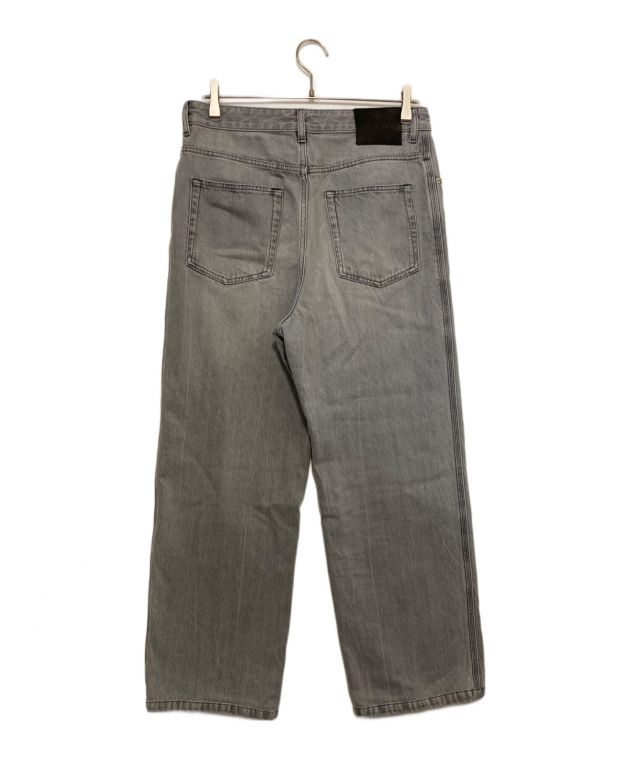 中古・古着通販】LOEWE (ロエベ) アナグラム バギー ジーンズ グレー