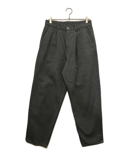 グラフペーパー Colorfast Denim Two Tuck Pants 1 中古・古着通販】Graphpaper (グラフペーパー) Colorfast Denim Two