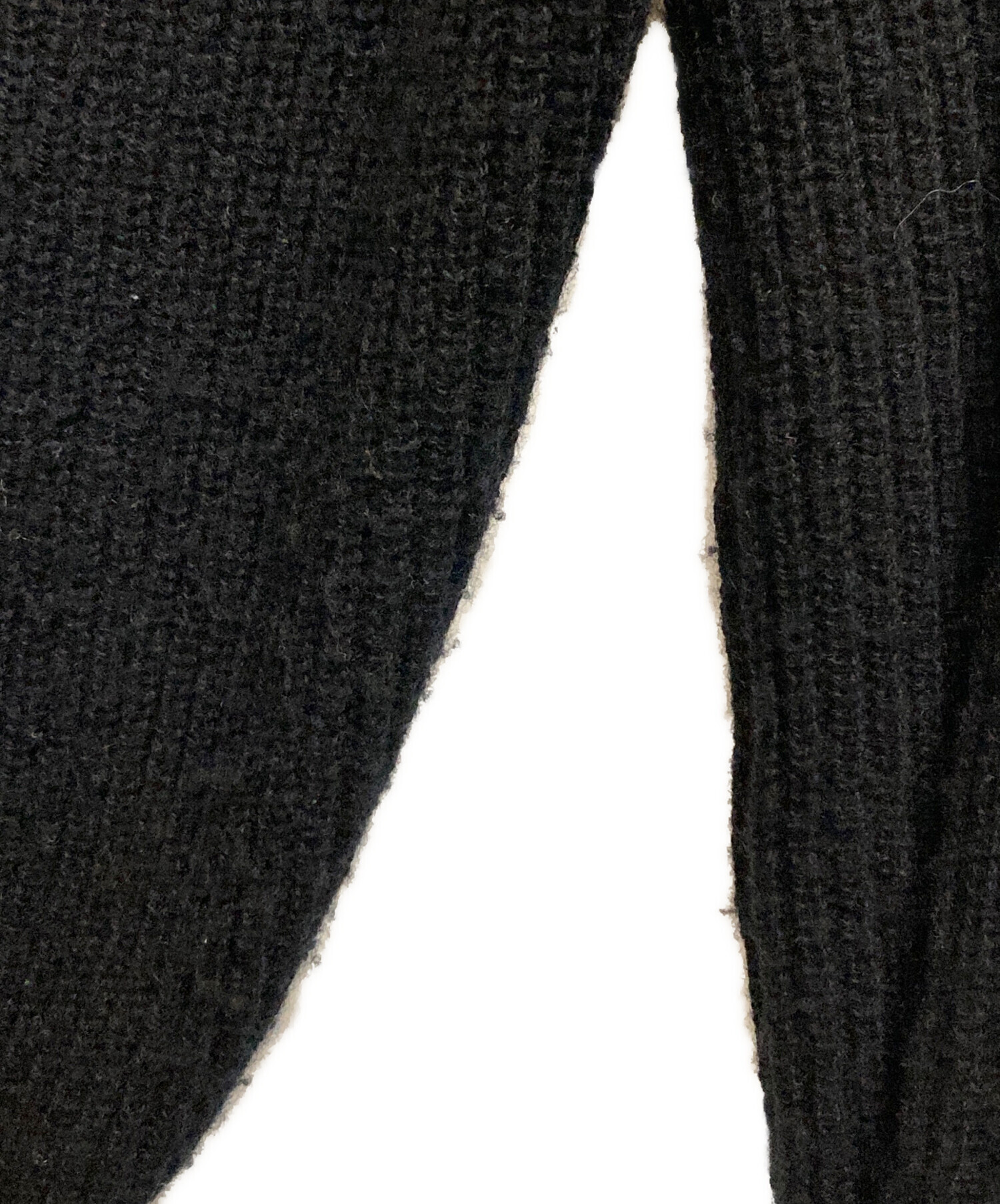 未使用タグ＊Theory コットンカシミヤニット　ブラック 中古・古着通販】theory (セオリー) カシミヤ混vネックニット ブラック