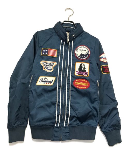 希少 HYSTERIC GLAMOUR ナイロンジャケット ワッペン ヒスガール 中古・古着通販】Hysteric Glamour (ヒステリックグラマー) ワッペン