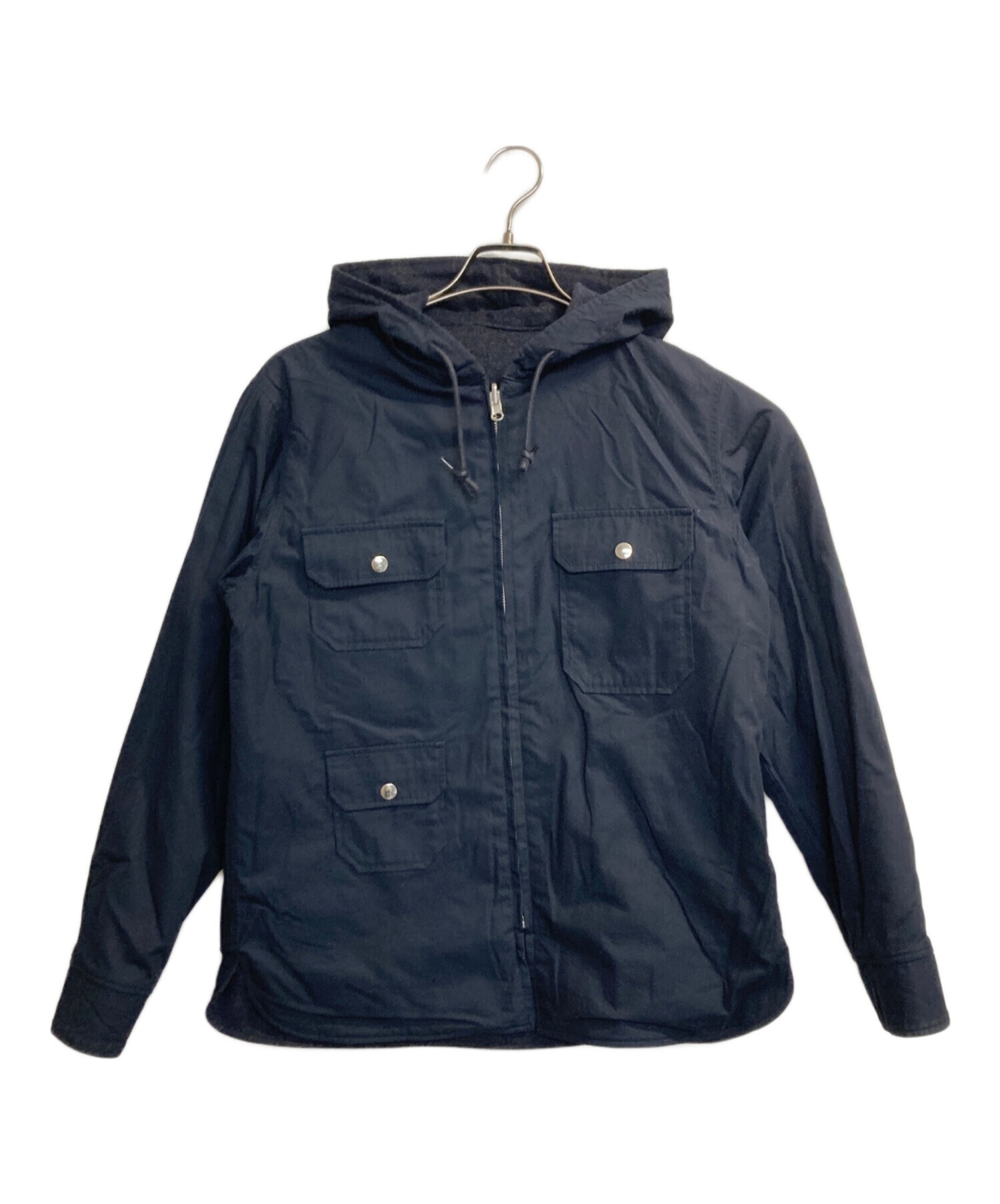 WOOLRICH リバーシブルジャケット Woolrich リバーシブル フード付き 