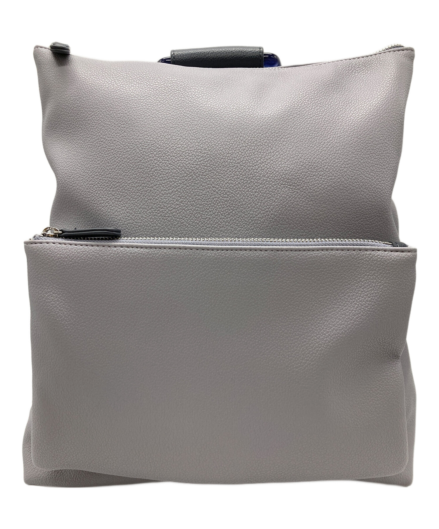 未使用　ear PAPILLONNER マルチwayバッグ Dリュック　シルバー 中古・古着通販】ear PAPILLONNER (イアパピヨネ) Dリュックマルチ