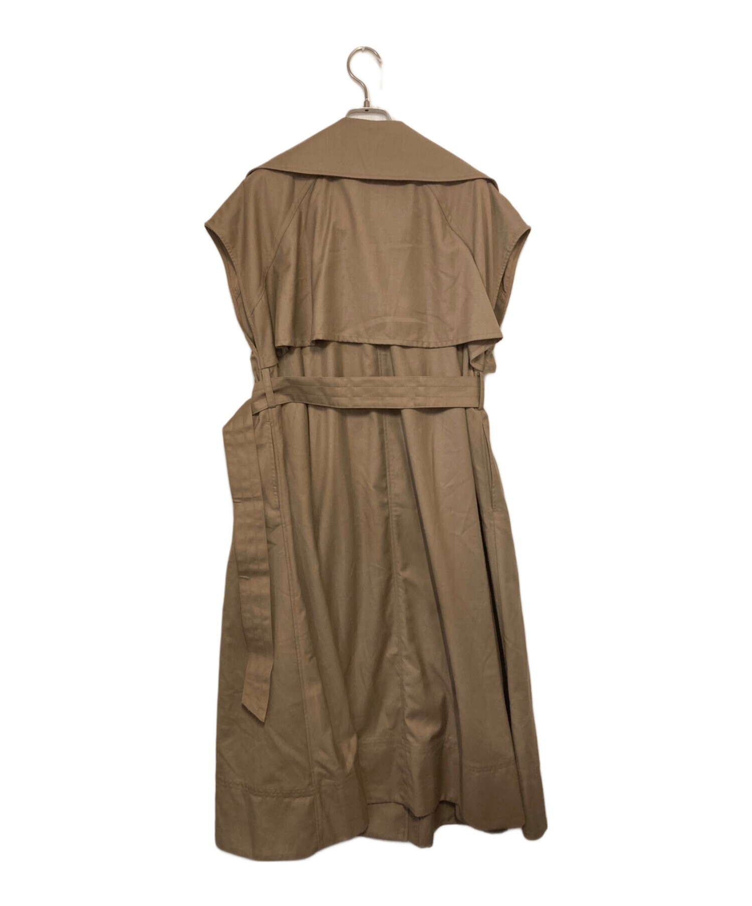 中古・古着通販】Her lip to (ハーリップトゥ) Sleeveless TwillTrench 