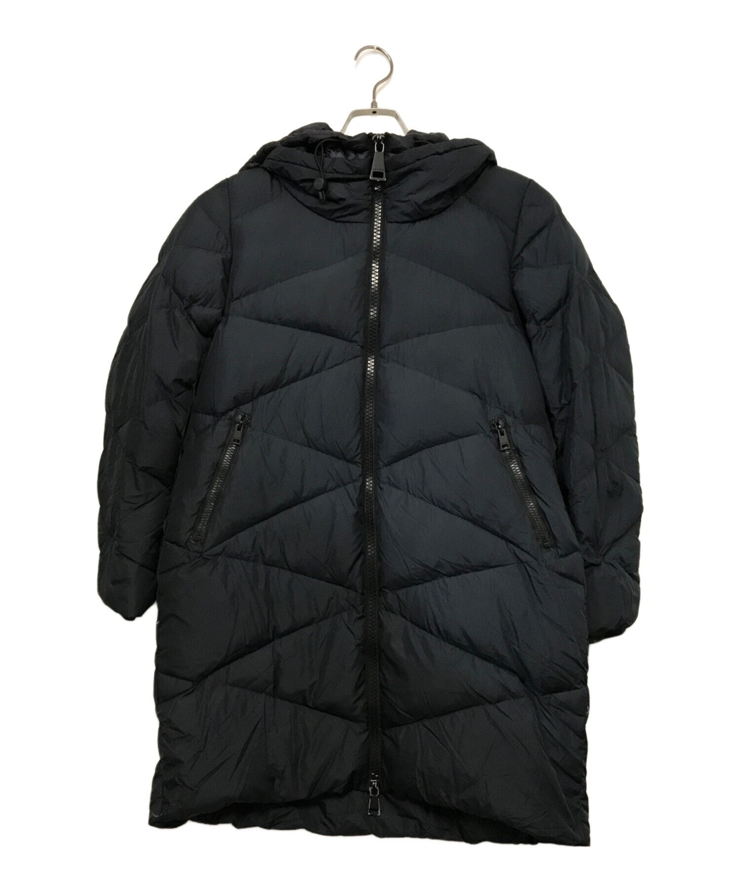 ヤンマイエン　ダウンジャケット　サイズ42　ブラック 中古・古着通販】JAN MAYEN (ヤンマイエン) ダウンコート ネイビー
