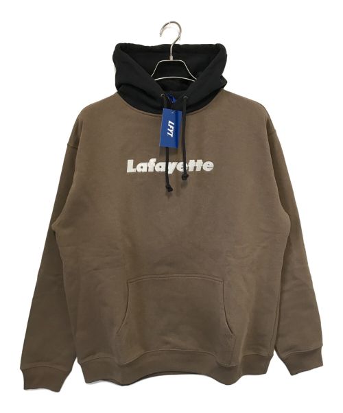 中古・古着通販】Lafayette (ラファイエット) LOGO 2TONE HOODIE