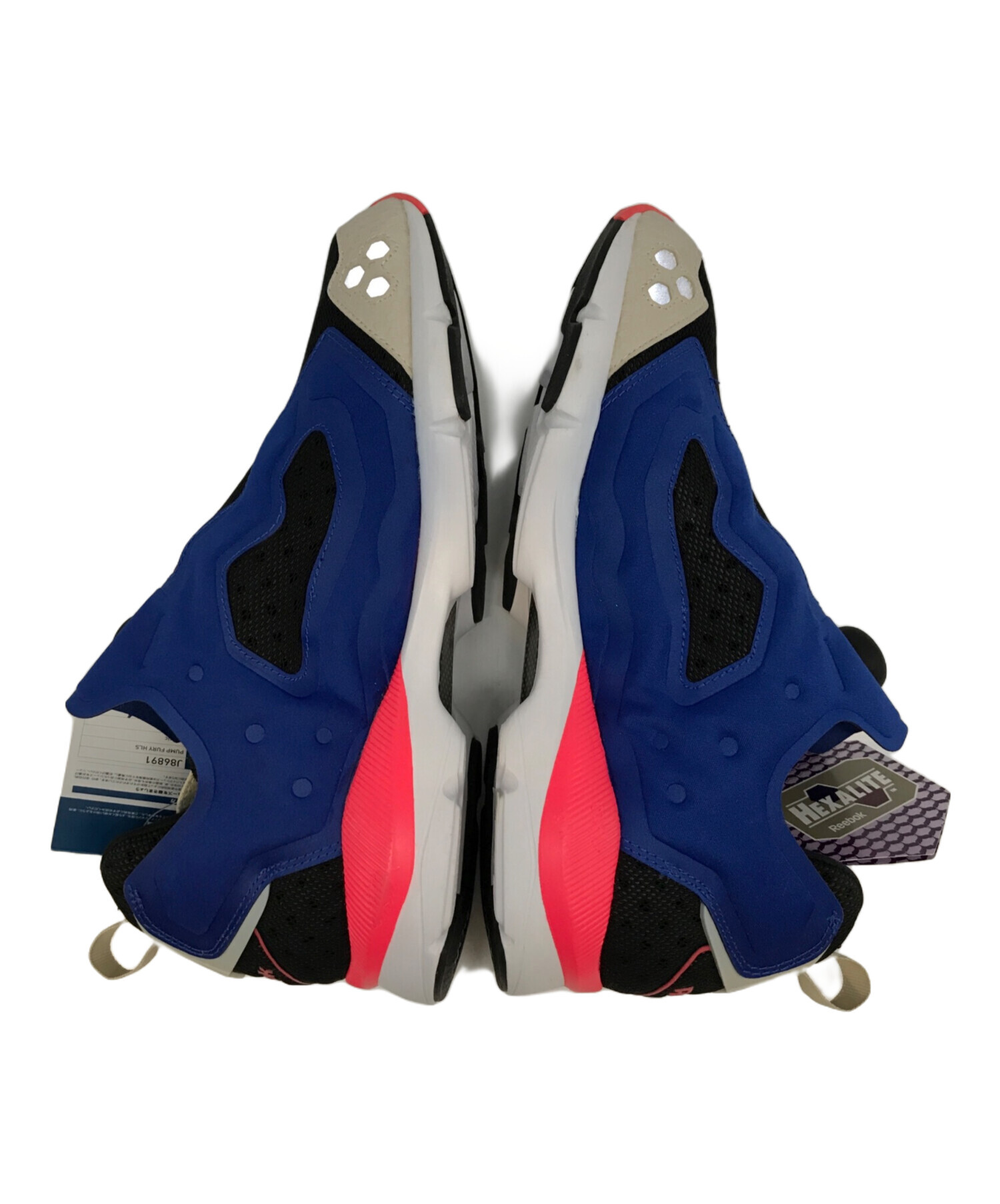 中古・古着通販】REEBOK (リーボック) PUMP FURY HLS ブラック×ブルー 
